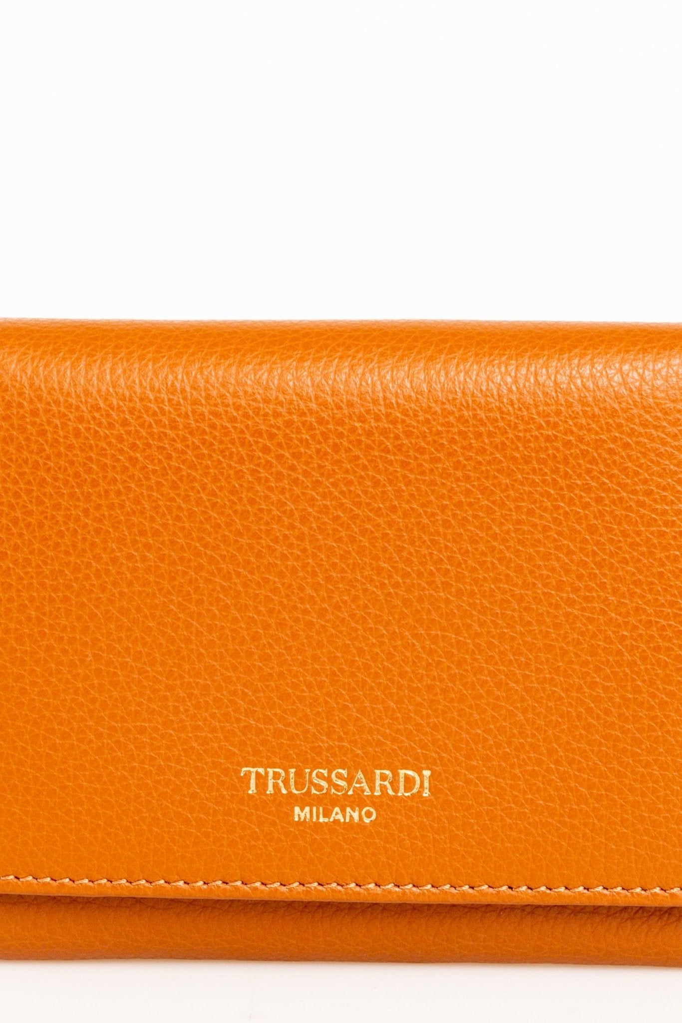 B Leather Wallet - coffeewithmee2TrussardiP0216S