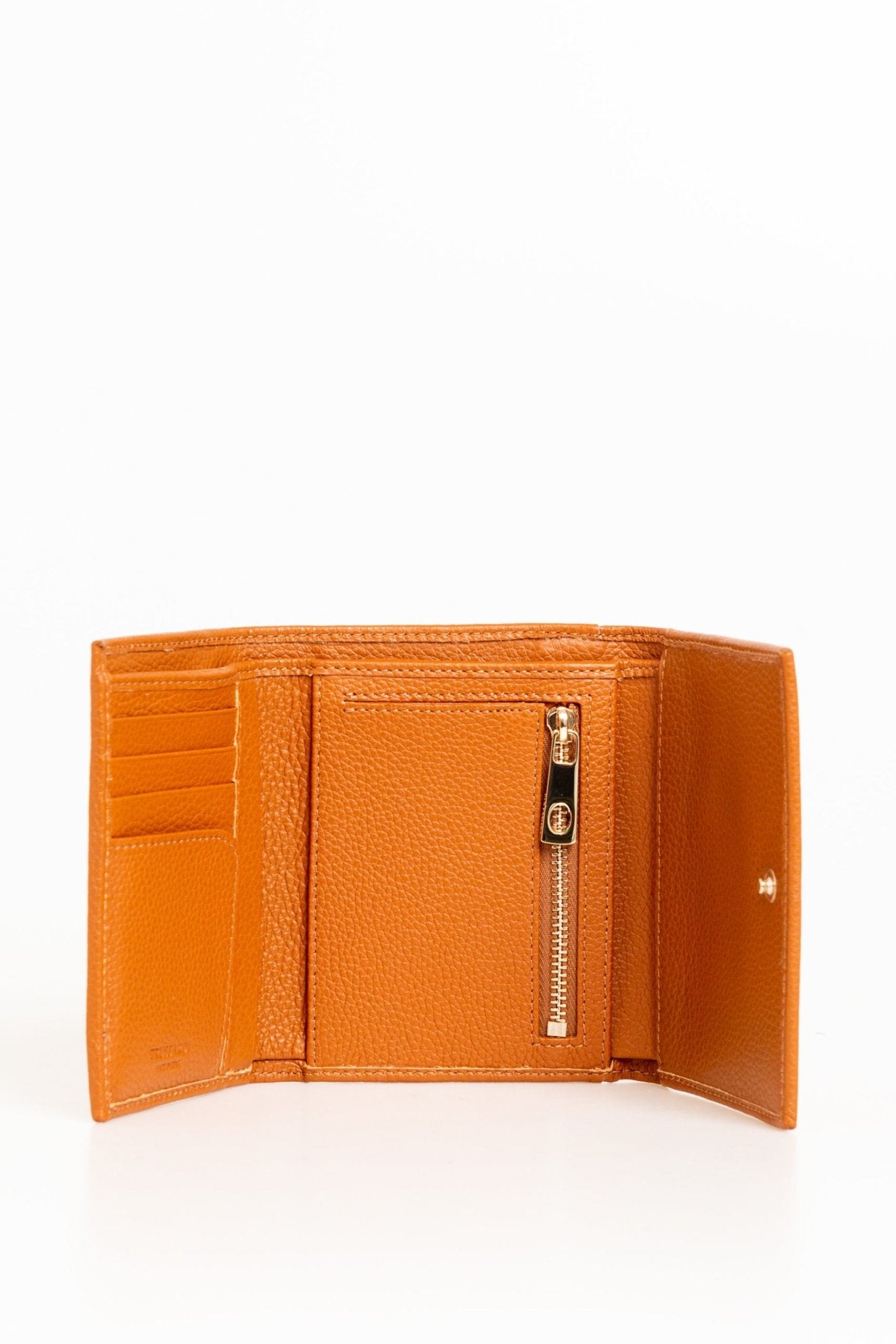 B Leather Wallet - coffeewithmee2TrussardiP0216S