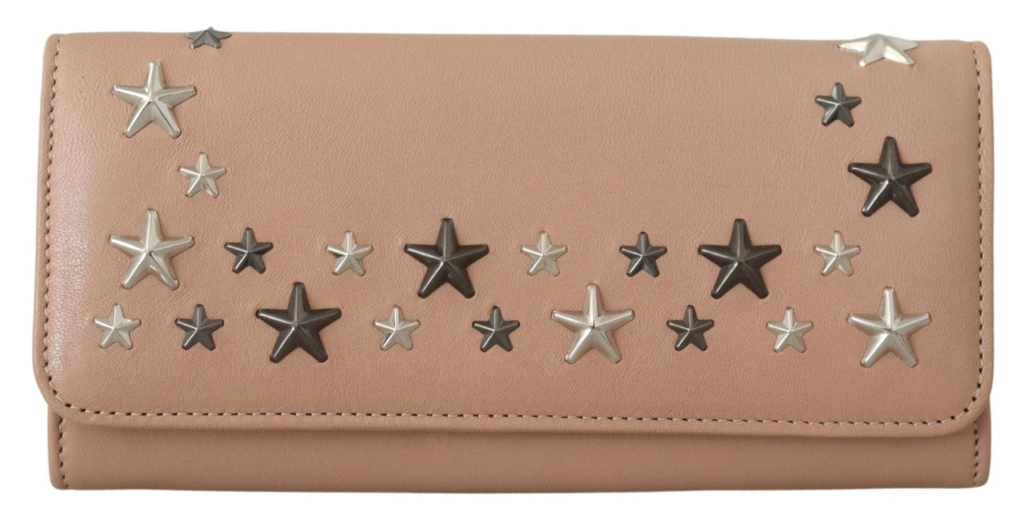 Ballet Pink Leather Nino Oltu Long Wallet - coffeewithmee2Jimmy ChooP0340S