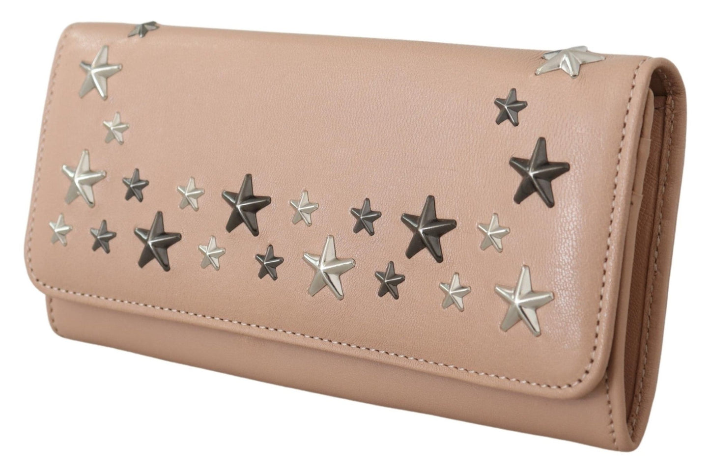 Ballet Pink Leather Nino Oltu Long Wallet - coffeewithmee2Jimmy ChooP0340S