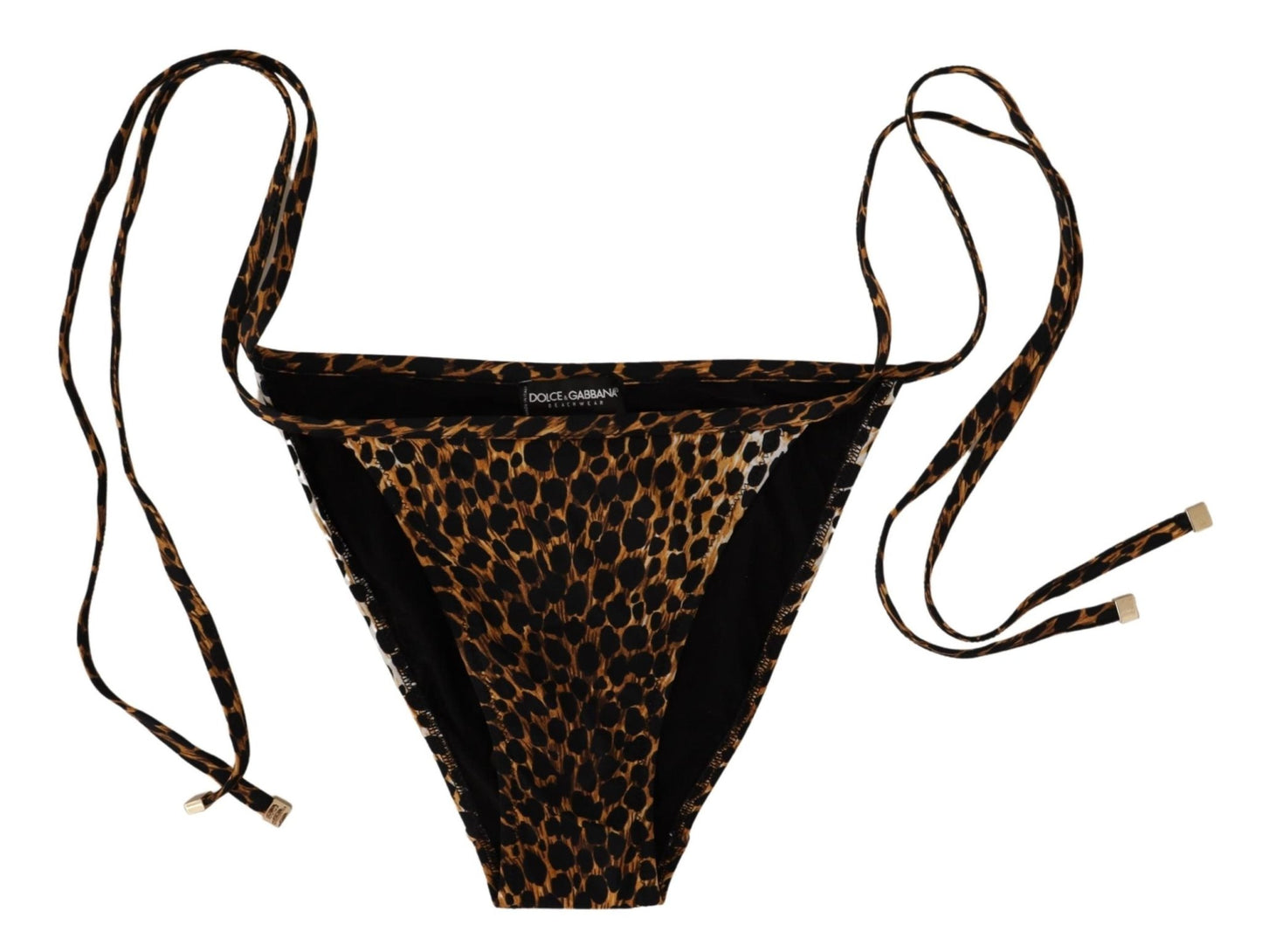 Beachwear Swimsuit Leopard Print Bottom Bikini - coffeewithmee2Dolce & GabbanaP4988S