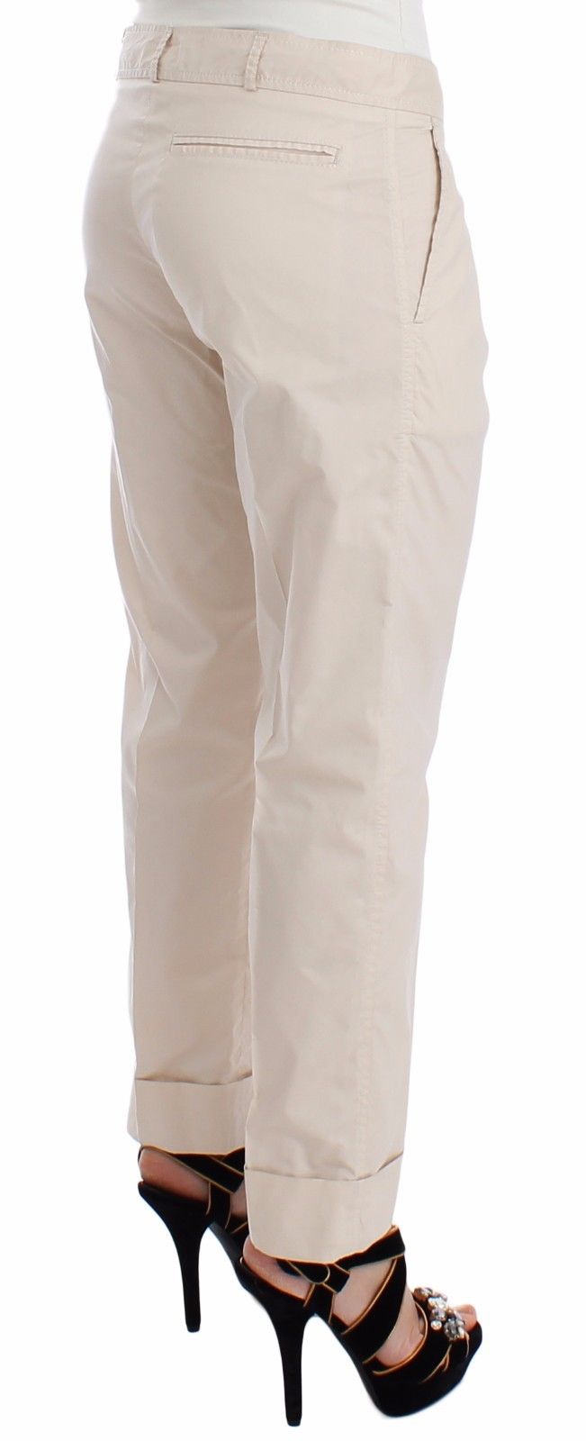 Beige Chinos Casual Dress Pants Khakis - coffeewithmee2Ermanno ScervinoP0814S