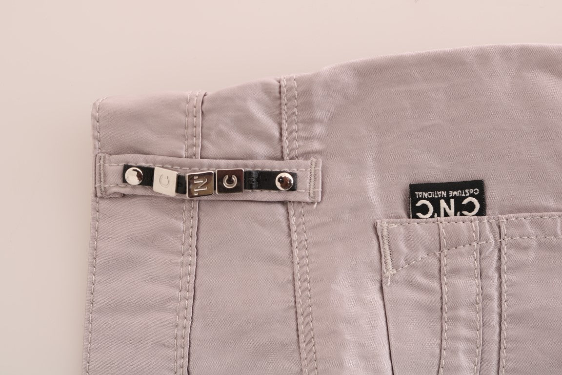 Beige Cotton Slim Fit Jeans - coffeewithmee2Costume NationalP2139S