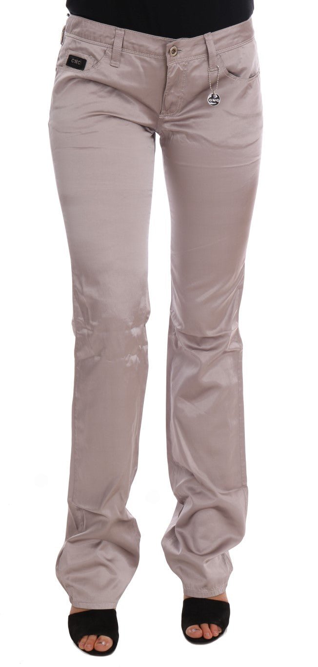 Beige Cotton Slim Fit Jeans - coffeewithmee2Costume NationalP2139S
