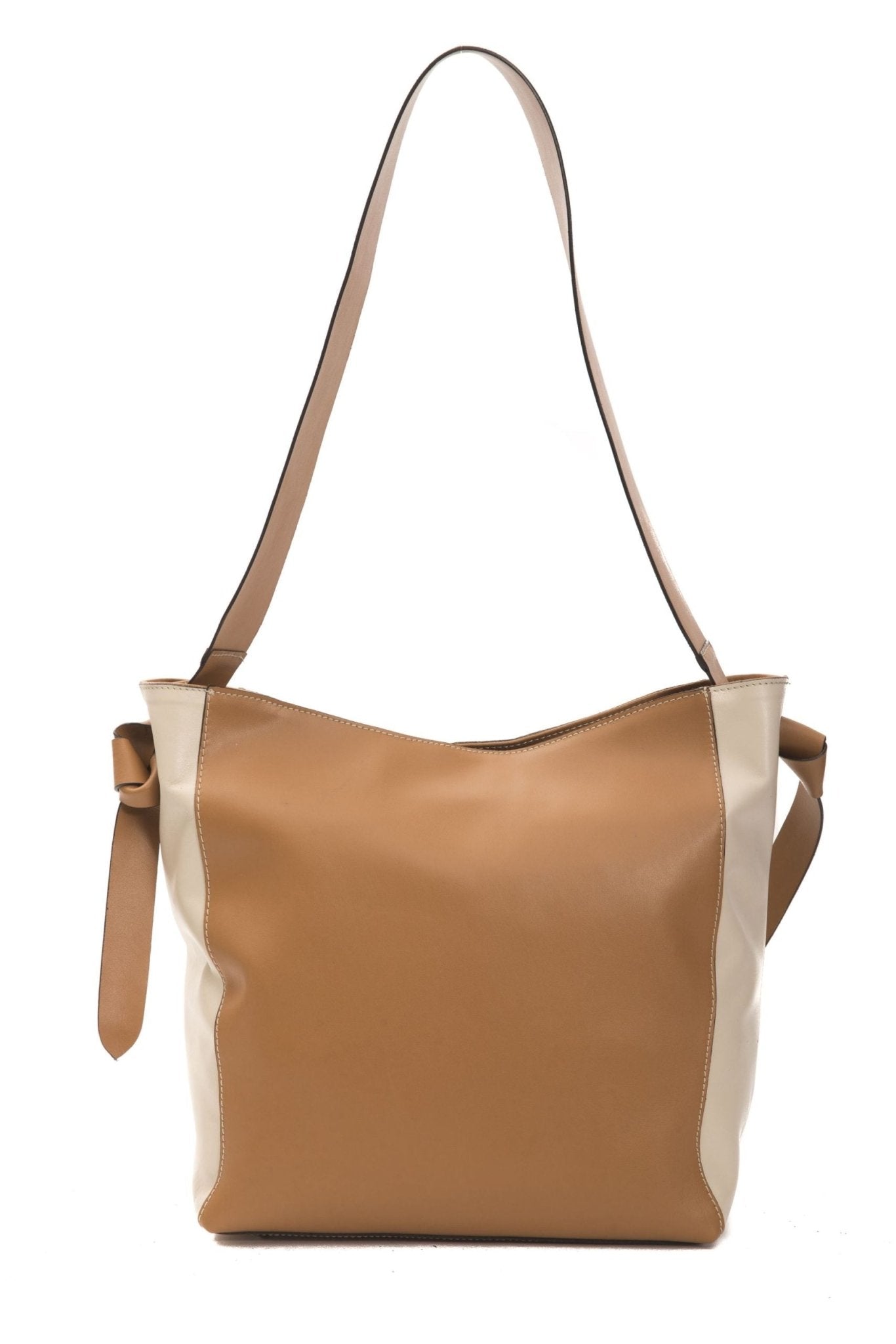 Beige Cuoio Shoulder Bag - coffeewithmee2Pompei DonatellaP0060S
