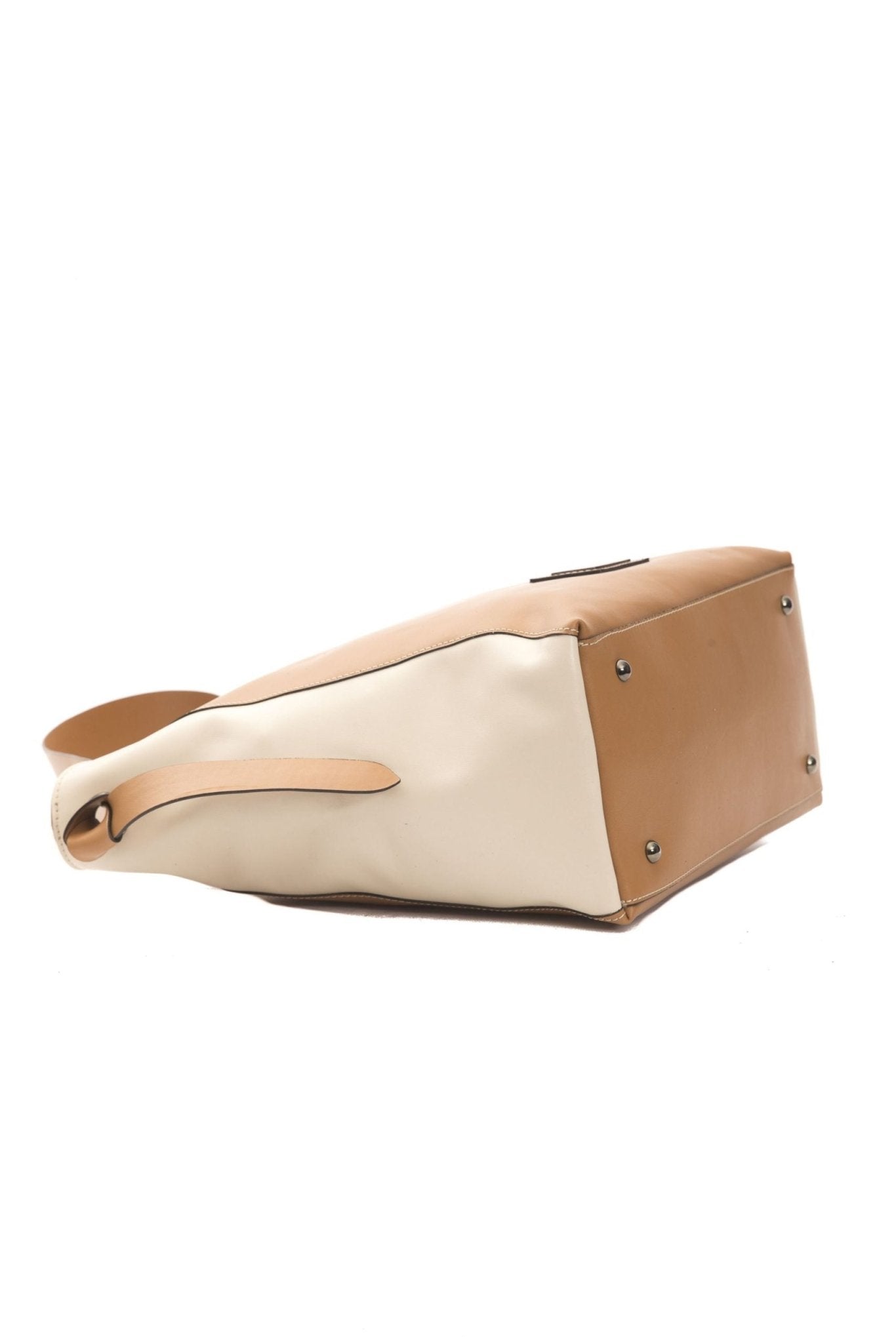 Beige Cuoio Shoulder Bag - coffeewithmee2Pompei DonatellaP0060S