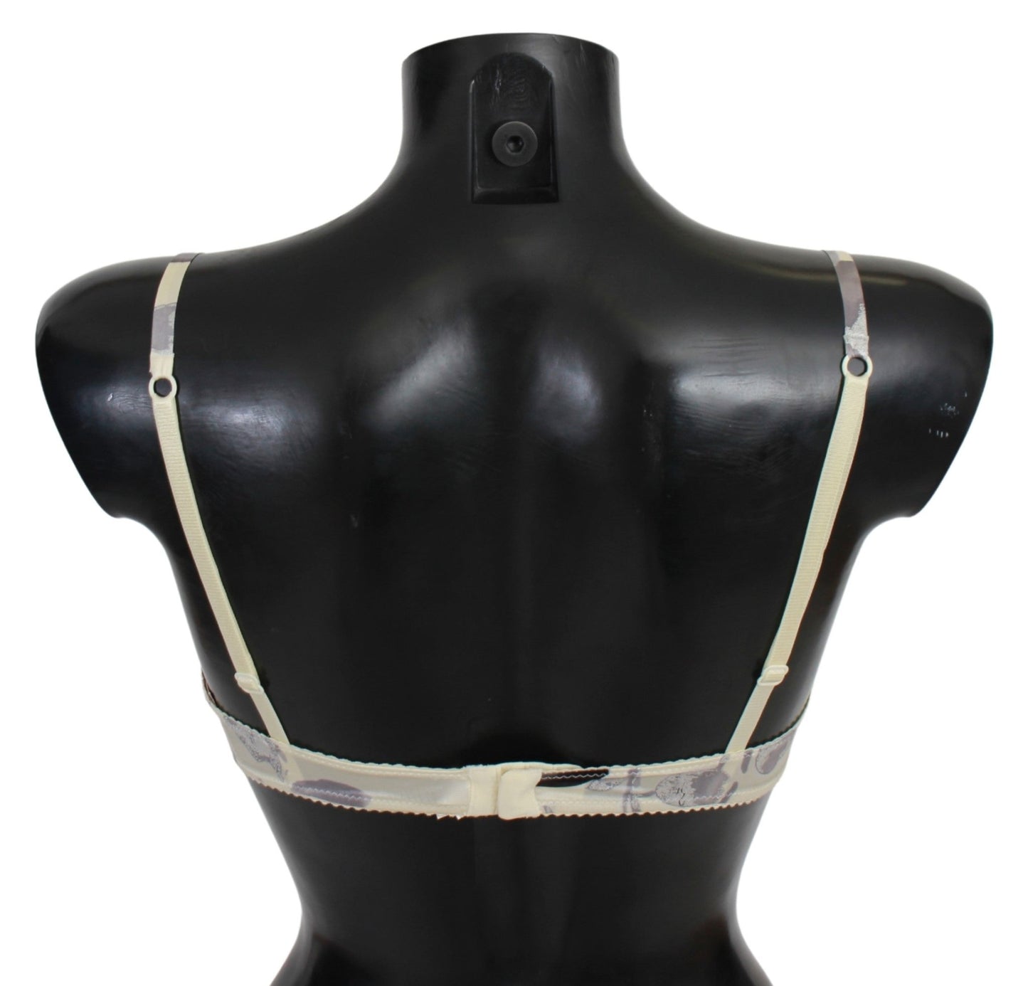 Beige Gray Lace Push Up Bra Silk Underwear - coffeewithmee2Ermanno ScervinoP3207S