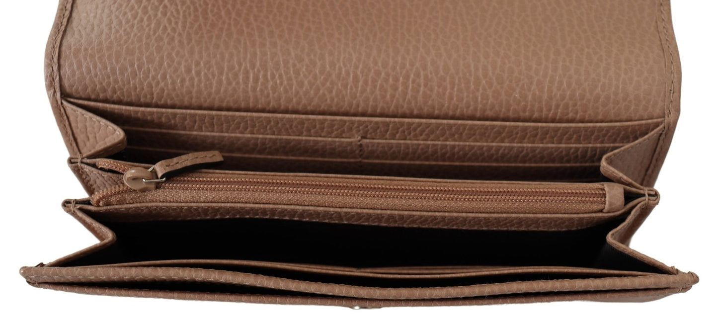Beige Icon Leather Wallet - coffeewithmee2GucciP0236S