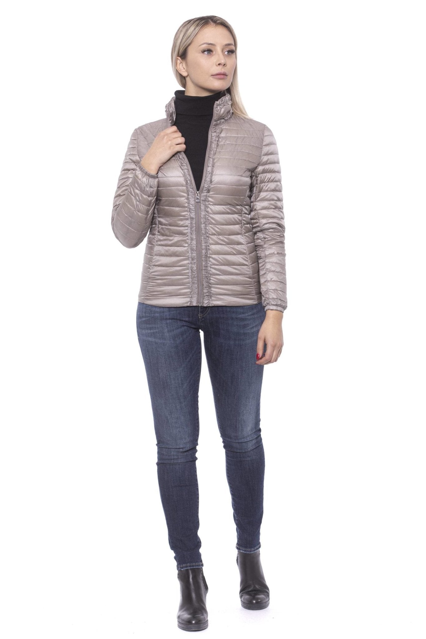 Beige Jackets & Coat - coffeewithmee219V69 ItaliaP3177S
