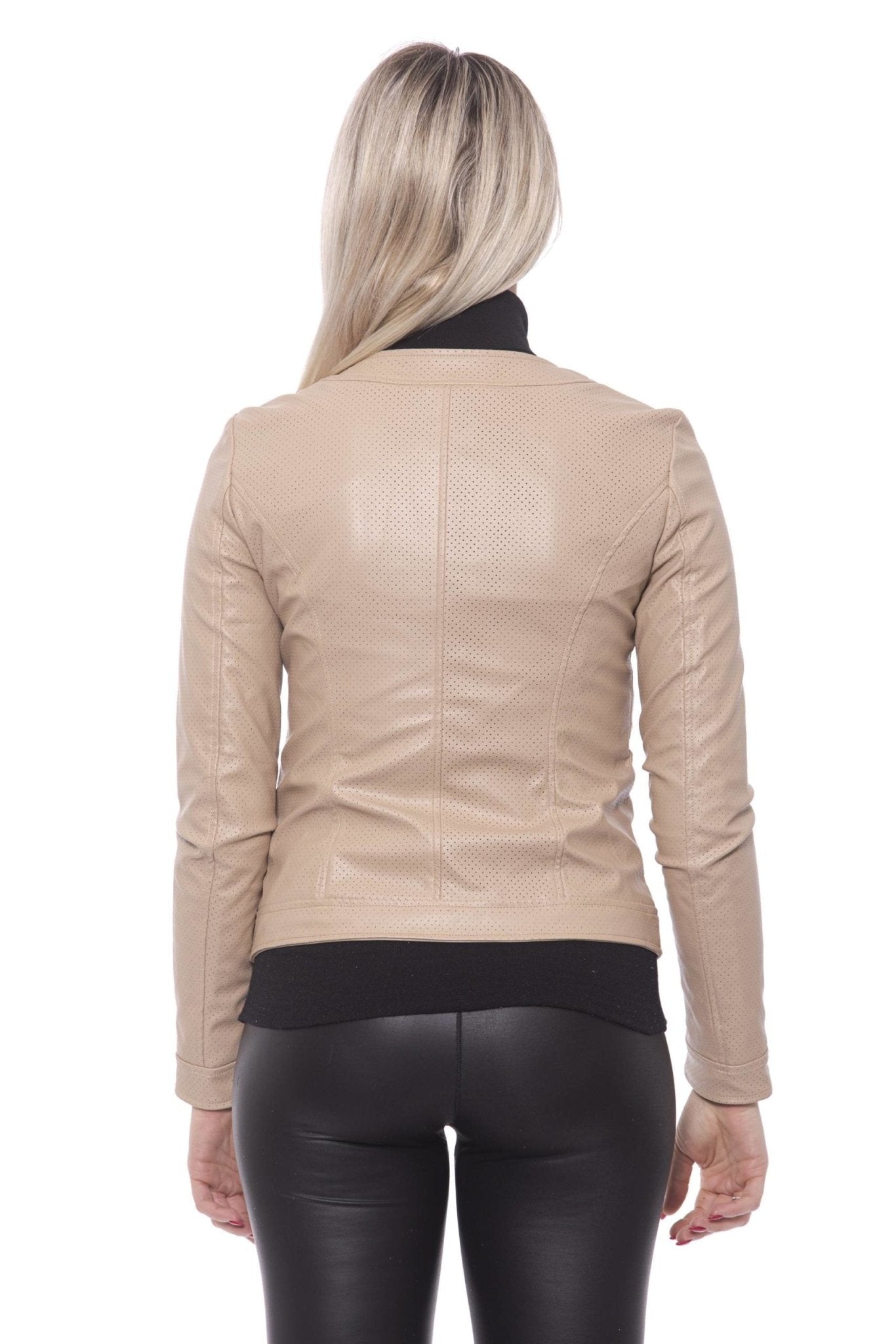 Beige Jackets & Coat - coffeewithmee219V69 ItaliaP3155S