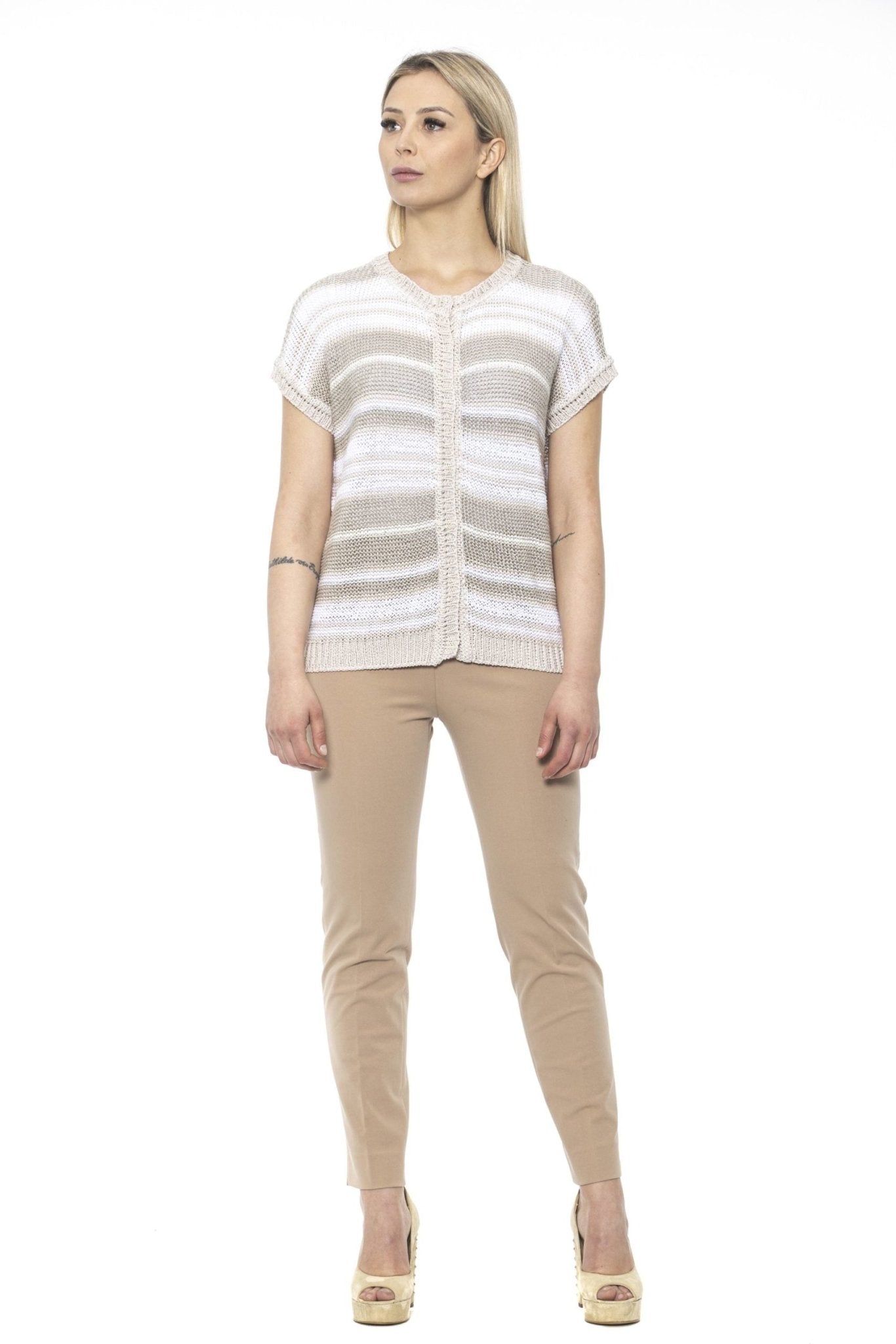 Beige Jeans & Pant - coffeewithmee2PesericoP3417S