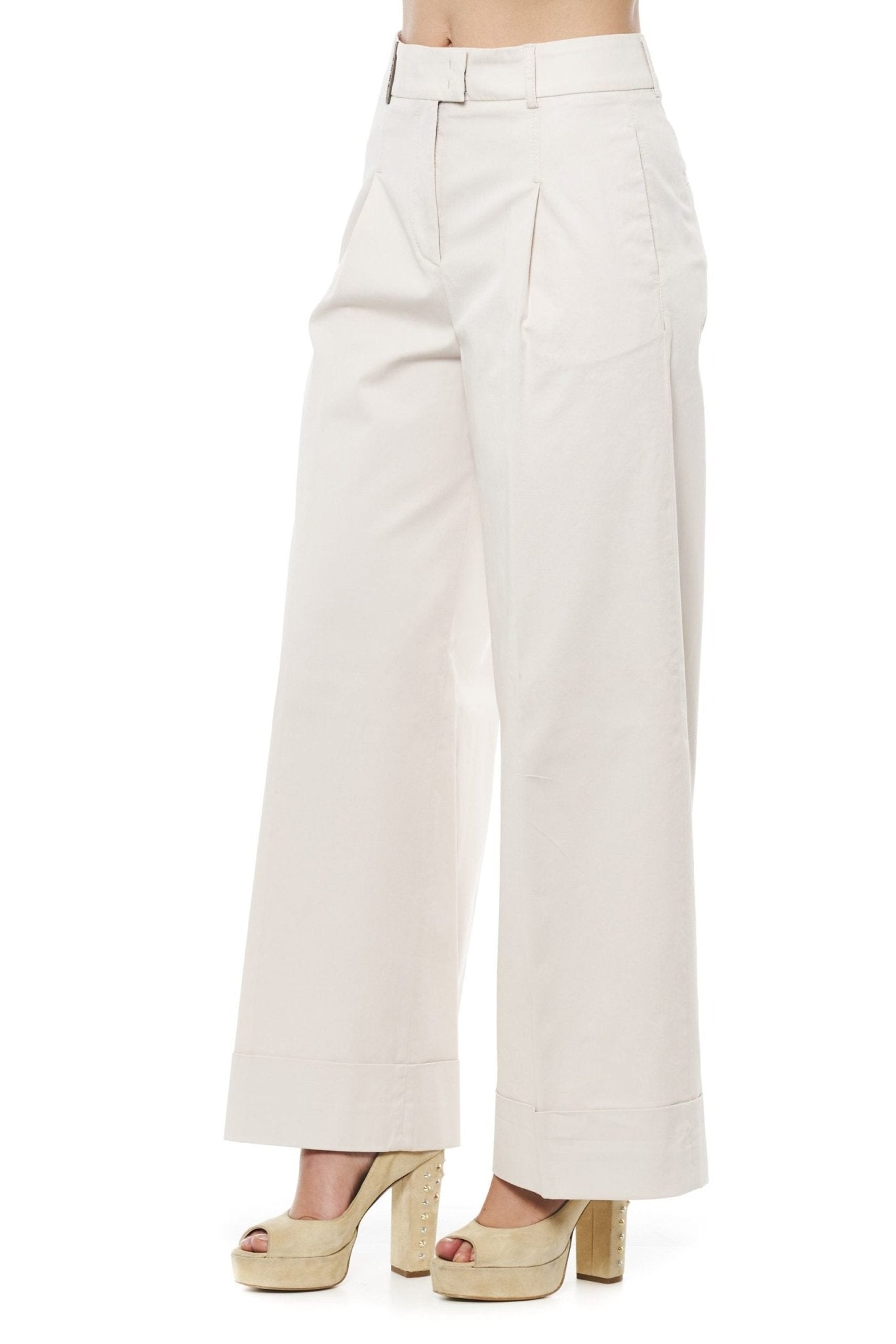 Beige Jeans & Pant - coffeewithmee2PesericoP3488S
