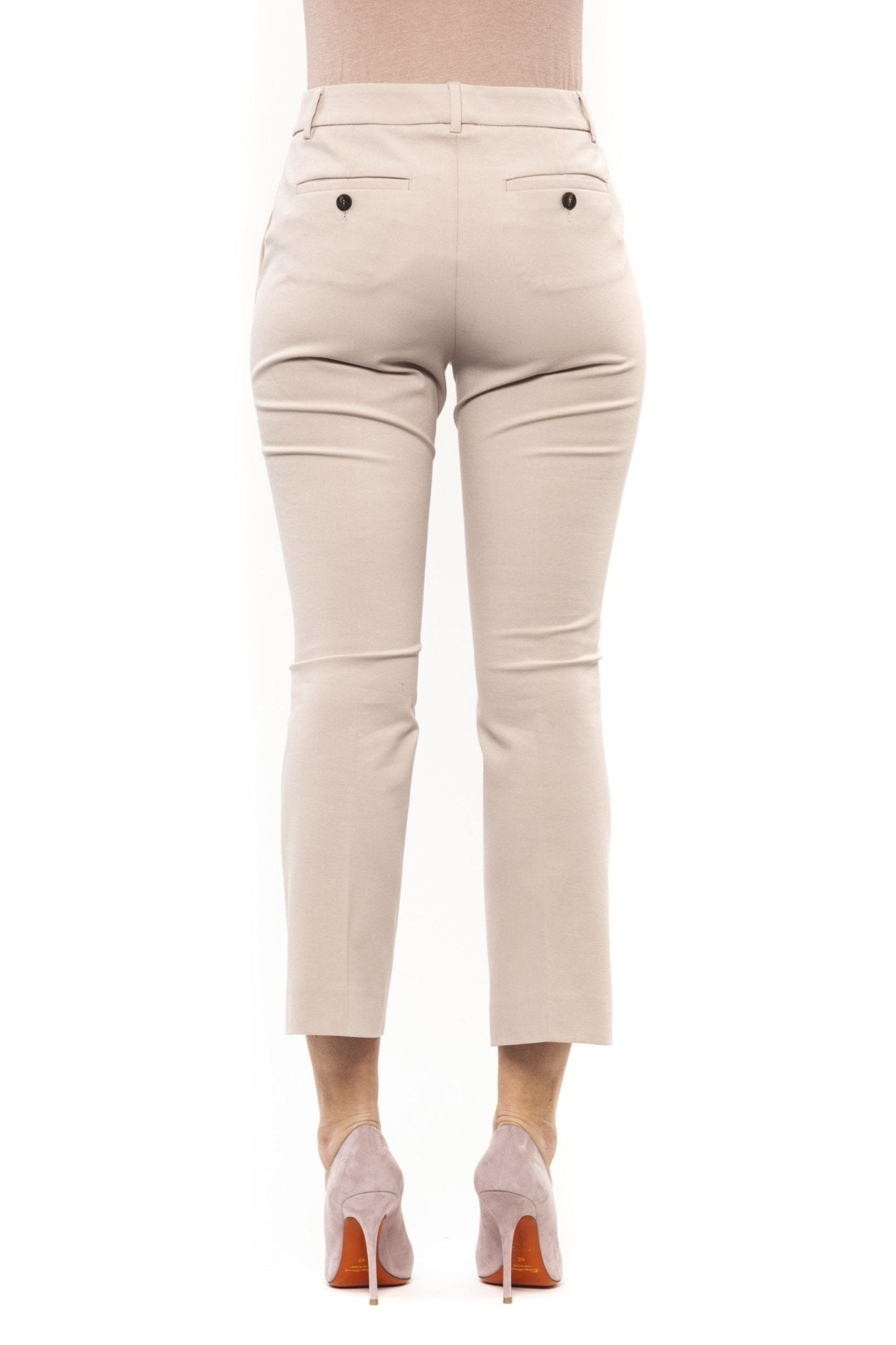 Beige Jeans & Pant - coffeewithmee2PesericoP3609S