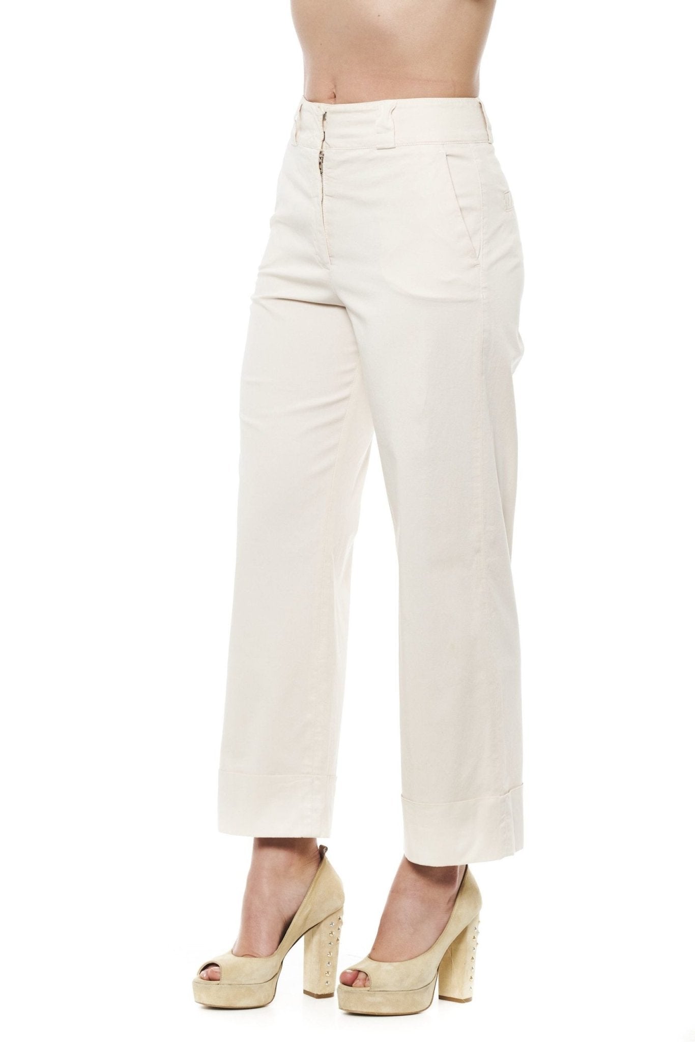 Beige Jeans & Pant - coffeewithmee2PesericoP3506S