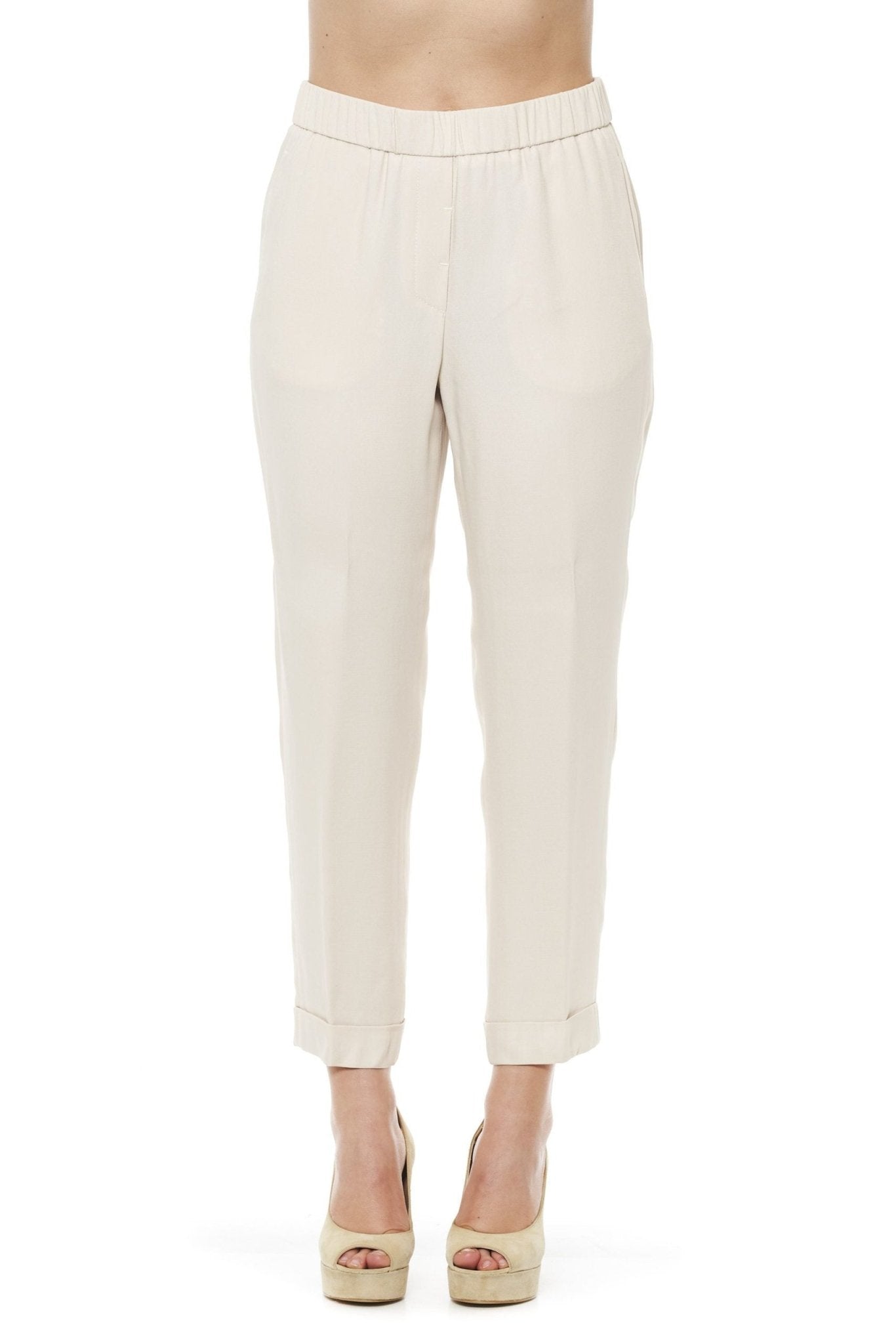 Beige Jeans & Pant - coffeewithmee2PesericoP3492S
