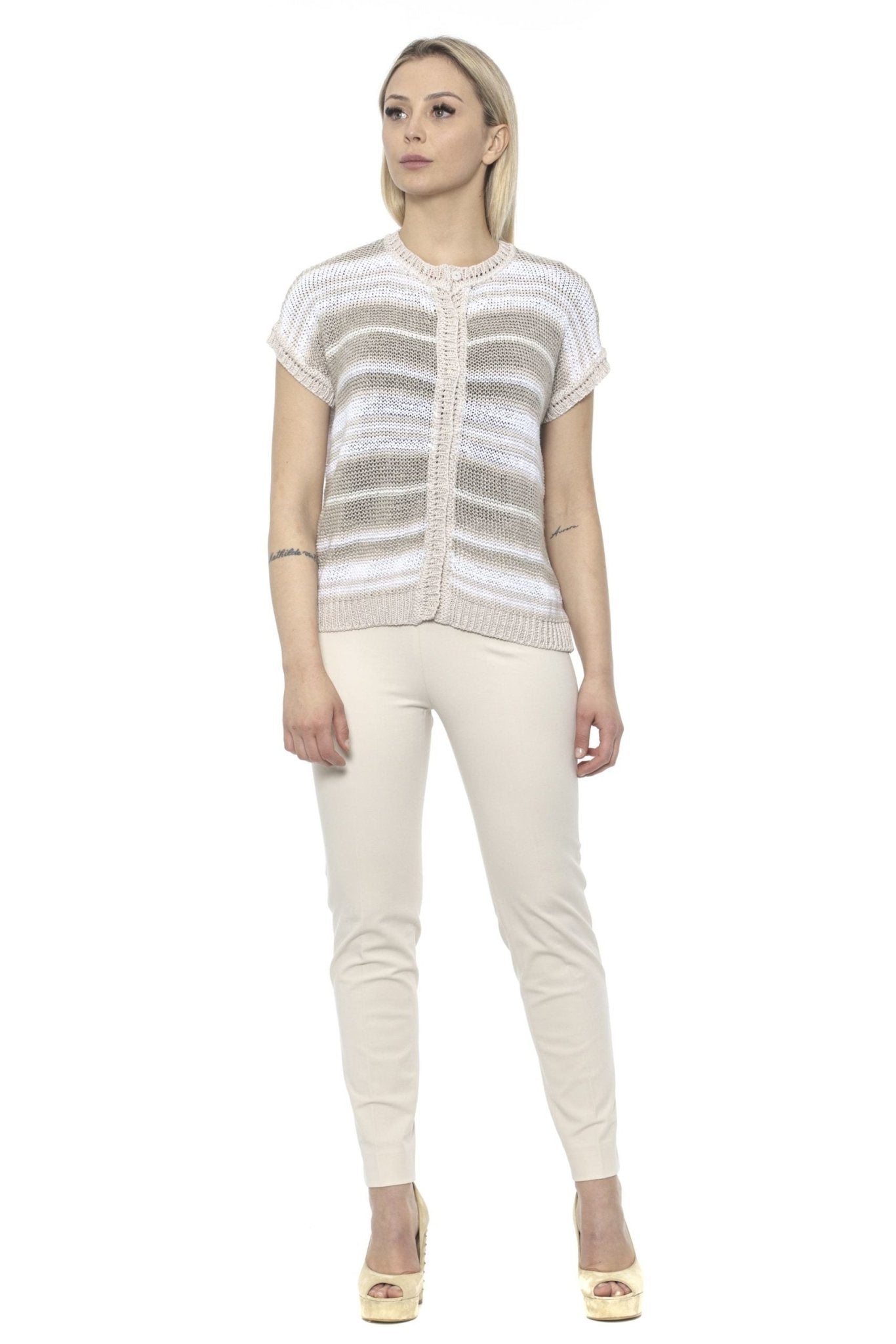 Beige Jeans & Pant - coffeewithmee2PesericoP3419S