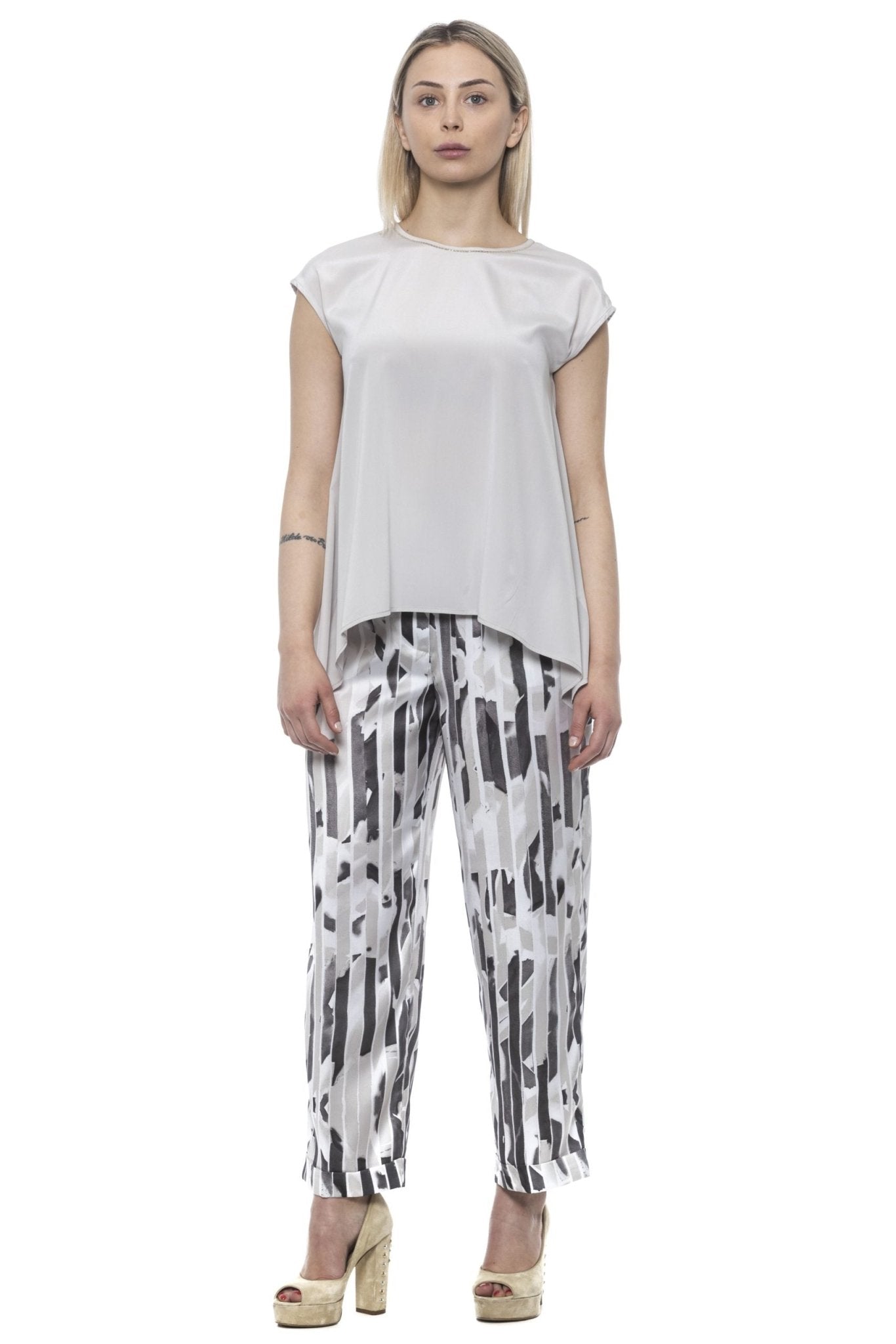 Beige Jeans & Pant - coffeewithmee2PesericoP3507S