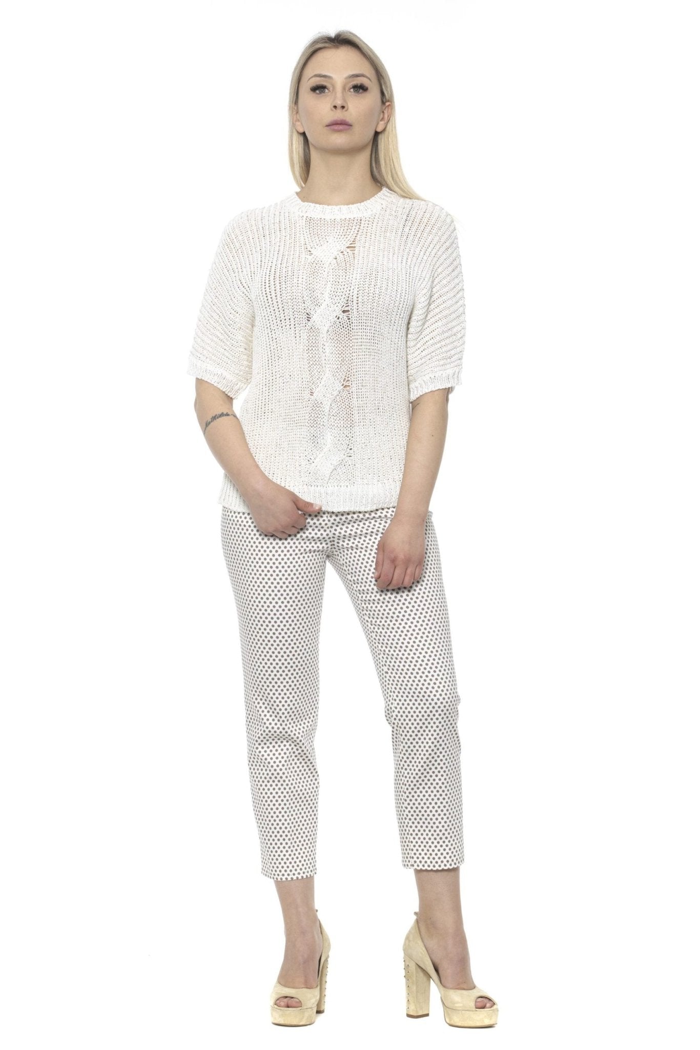 Beige Jeans & Pant - coffeewithmee2PesericoP3480S