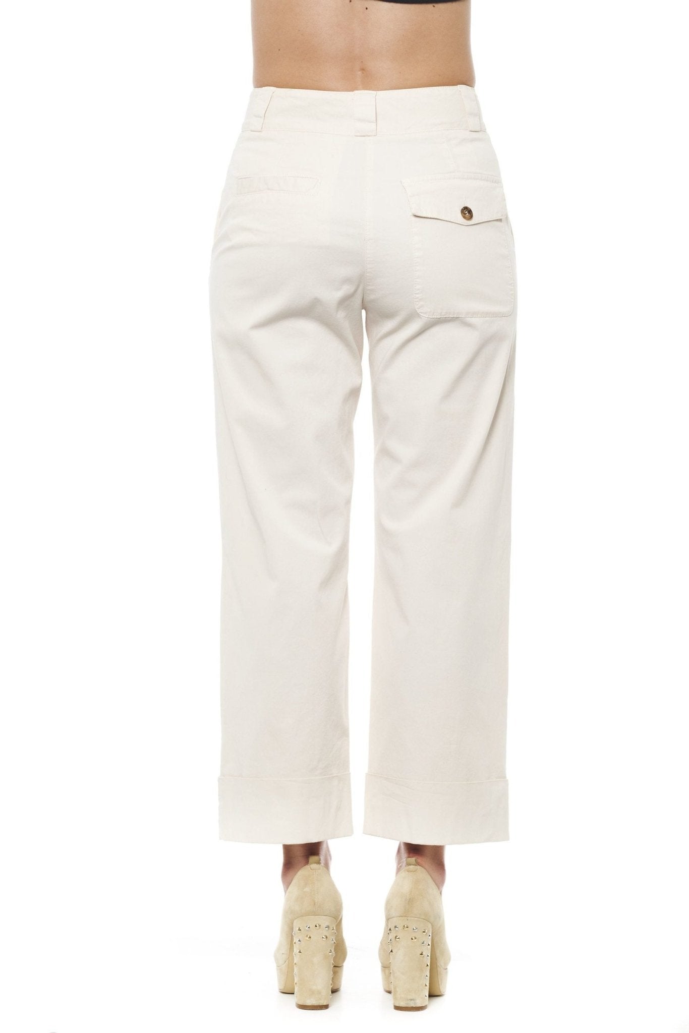 Beige Jeans & Pant - coffeewithmee2PesericoP3506S