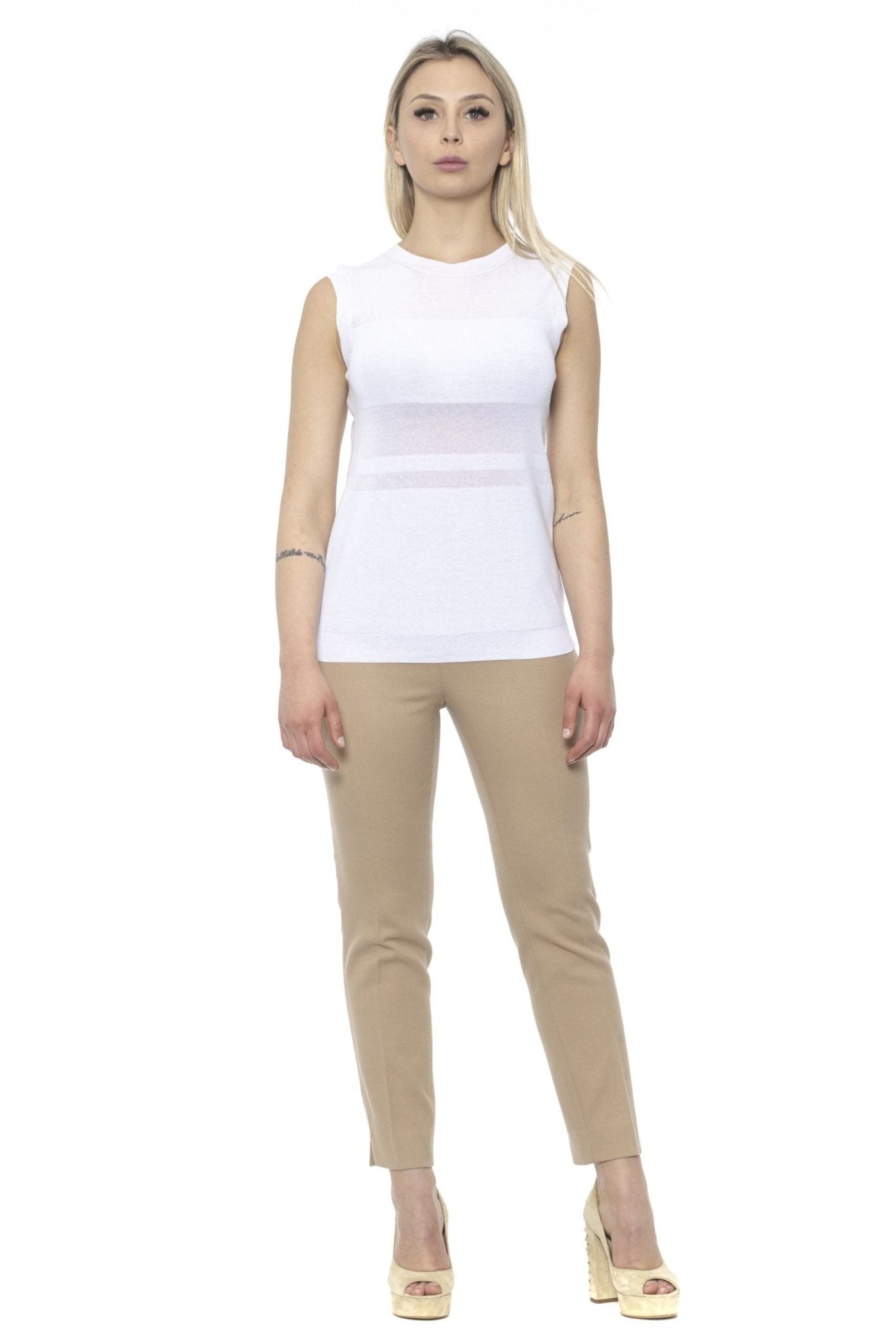 Beige Jeans & Pant - coffeewithmee2PesericoP3423S