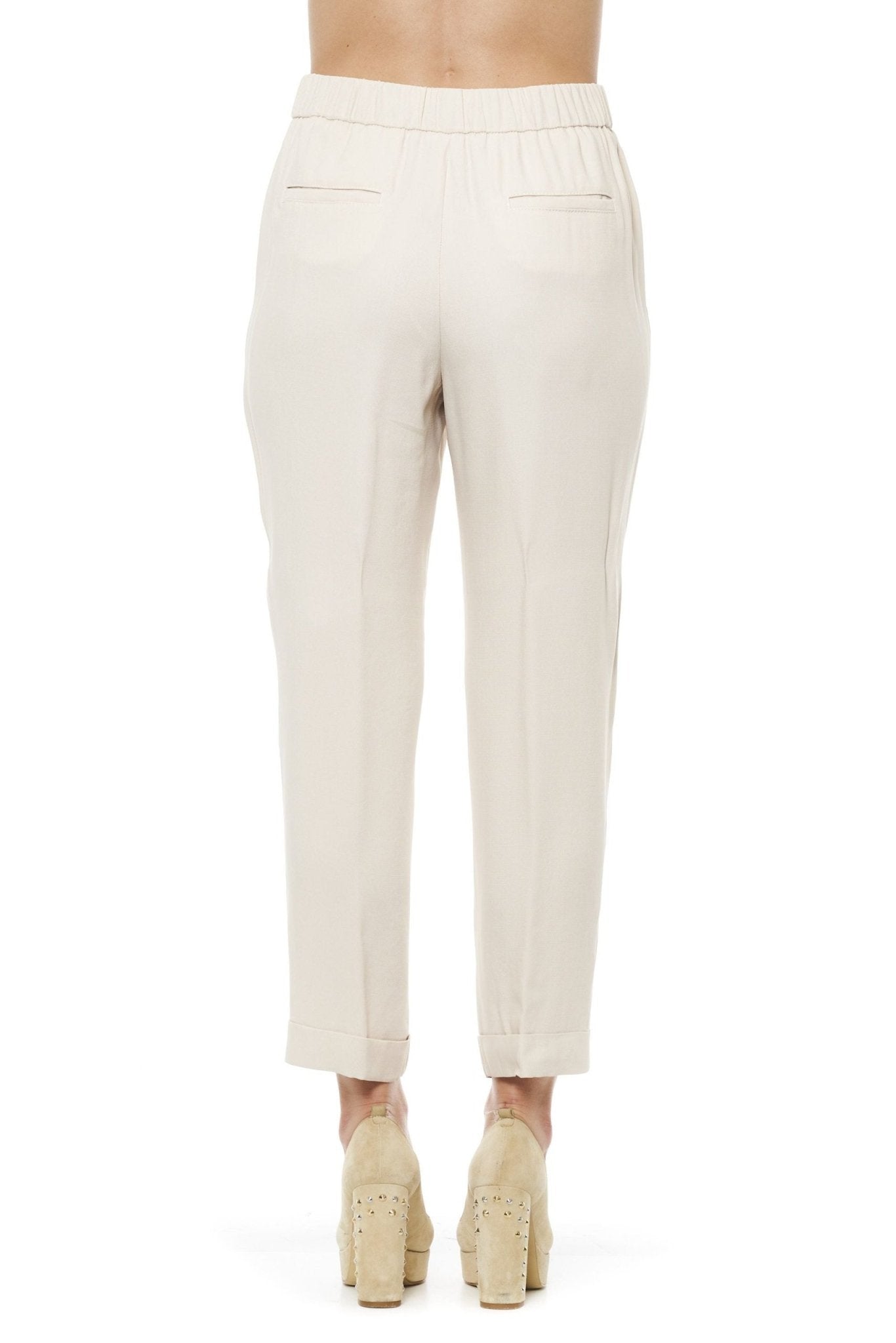 Beige Jeans & Pant - coffeewithmee2PesericoP3492S