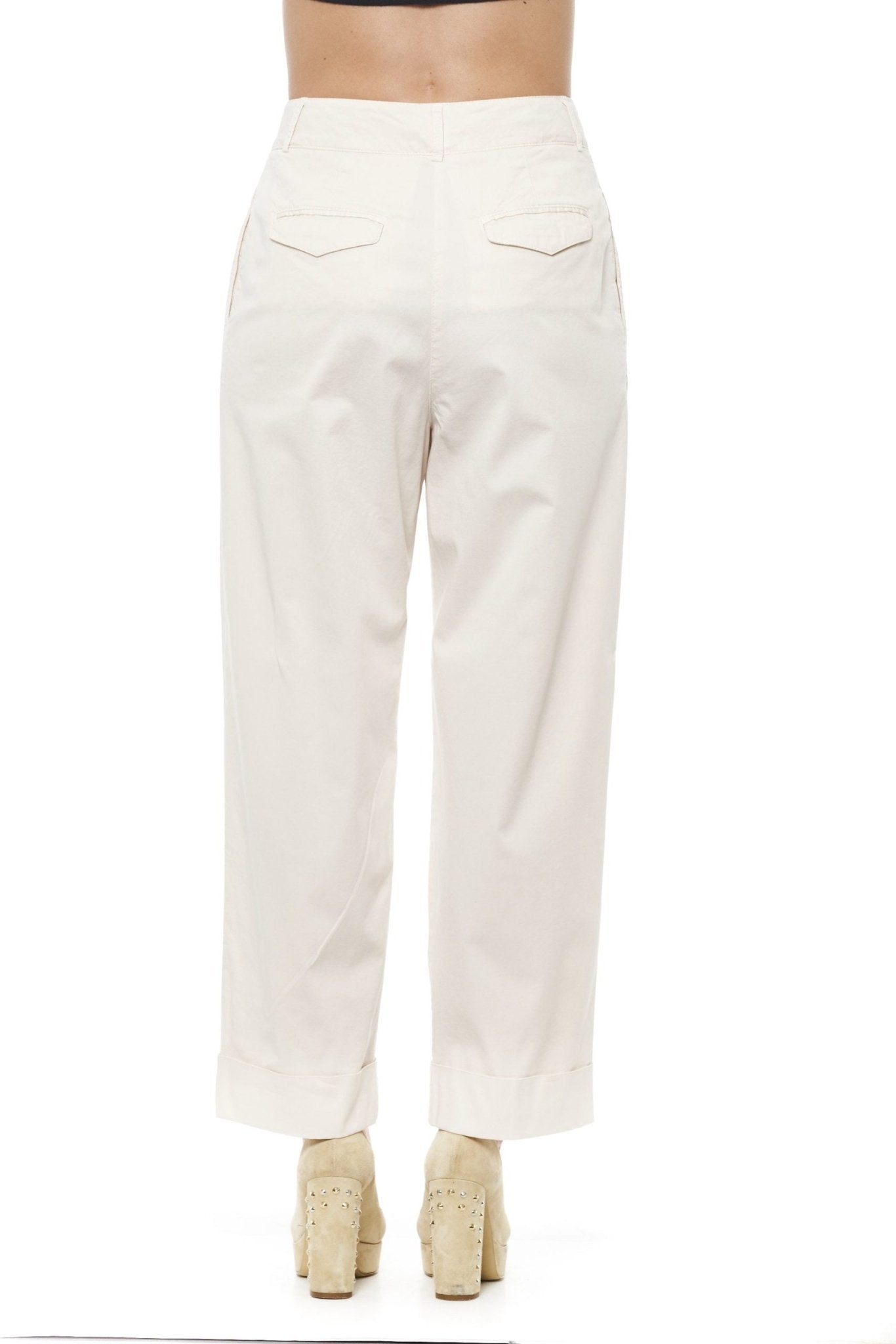 Beige Jeans & Pant - coffeewithmee2PesericoP3505S