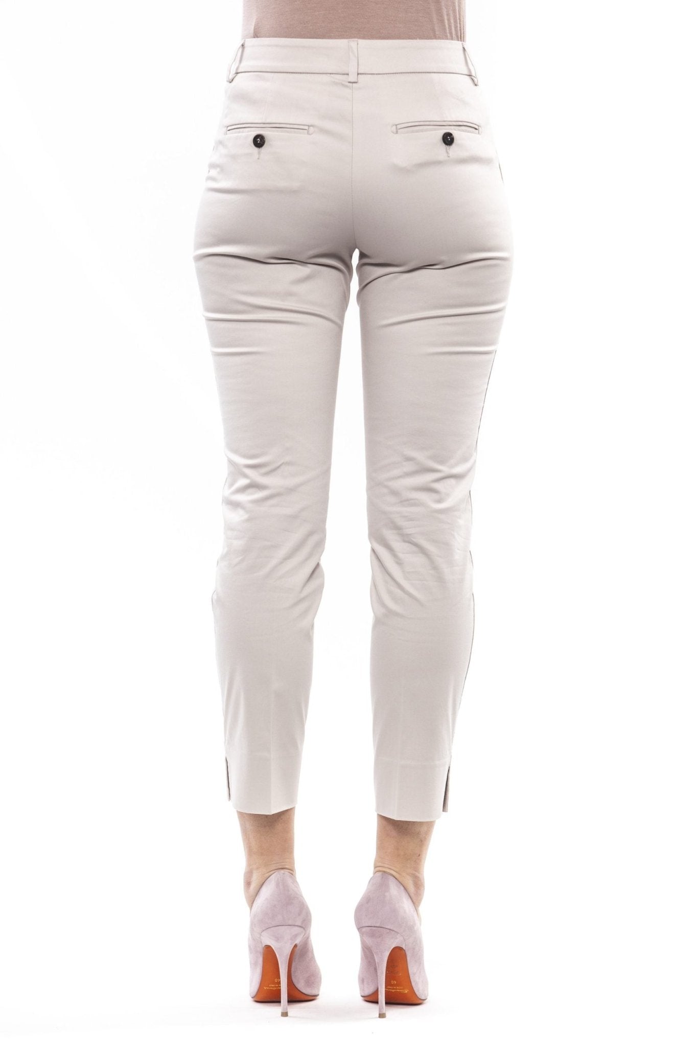 Beige Jeans & Pant - coffeewithmee2PesericoP3628S