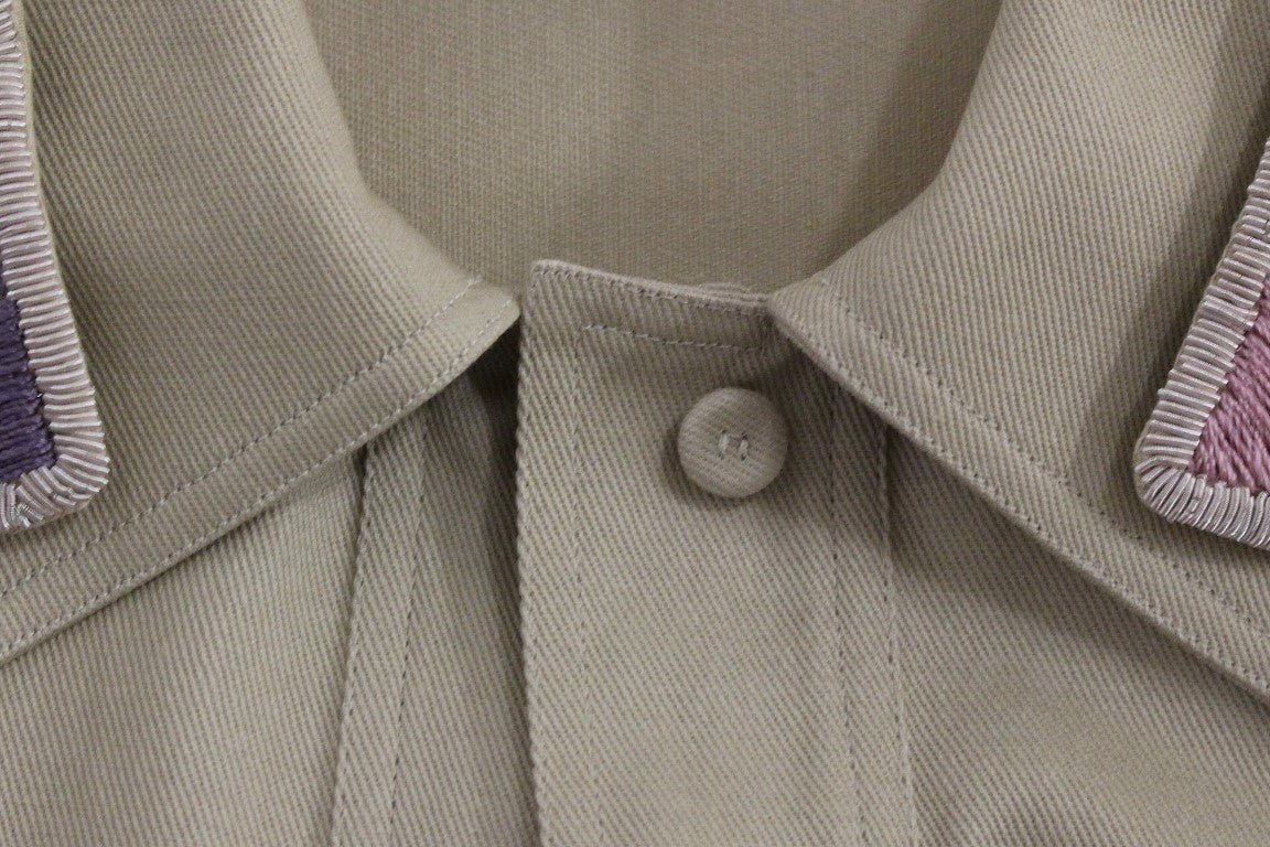 Beige Sleeveless Blouse Top - coffeewithmee2Andrea IncontriP1070S