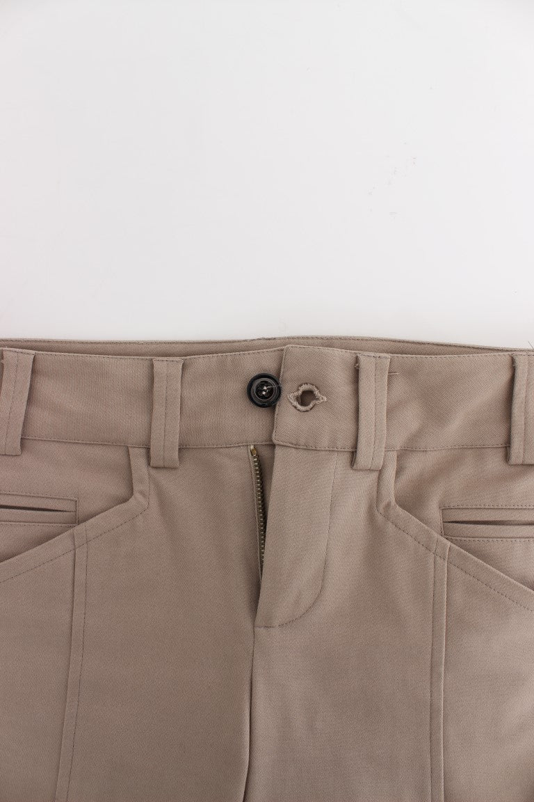 Beige slim dress pants - coffeewithmee2CavalliP0586S