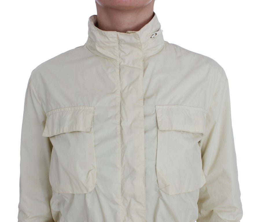 Beige Weather Proof Trench Jacket Coat - coffeewithmee2P.A.R.O.S.H.P1731S