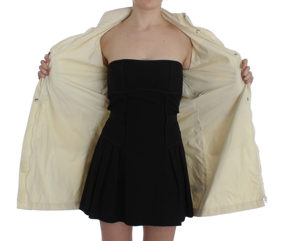 Beige Weather Proof Trench Jacket Coat - coffeewithmee2P.A.R.O.S.H.P1731S