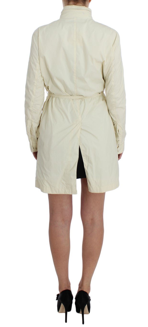 Beige Weather Proof Trench Jacket Coat - coffeewithmee2P.A.R.O.S.H.P1731S
