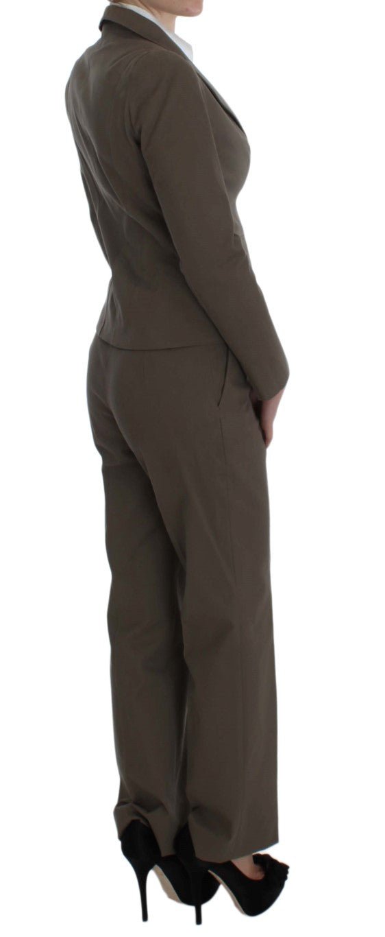 Beige Wool Cotton Suit - coffeewithmee2BENCIVENGAP1660S