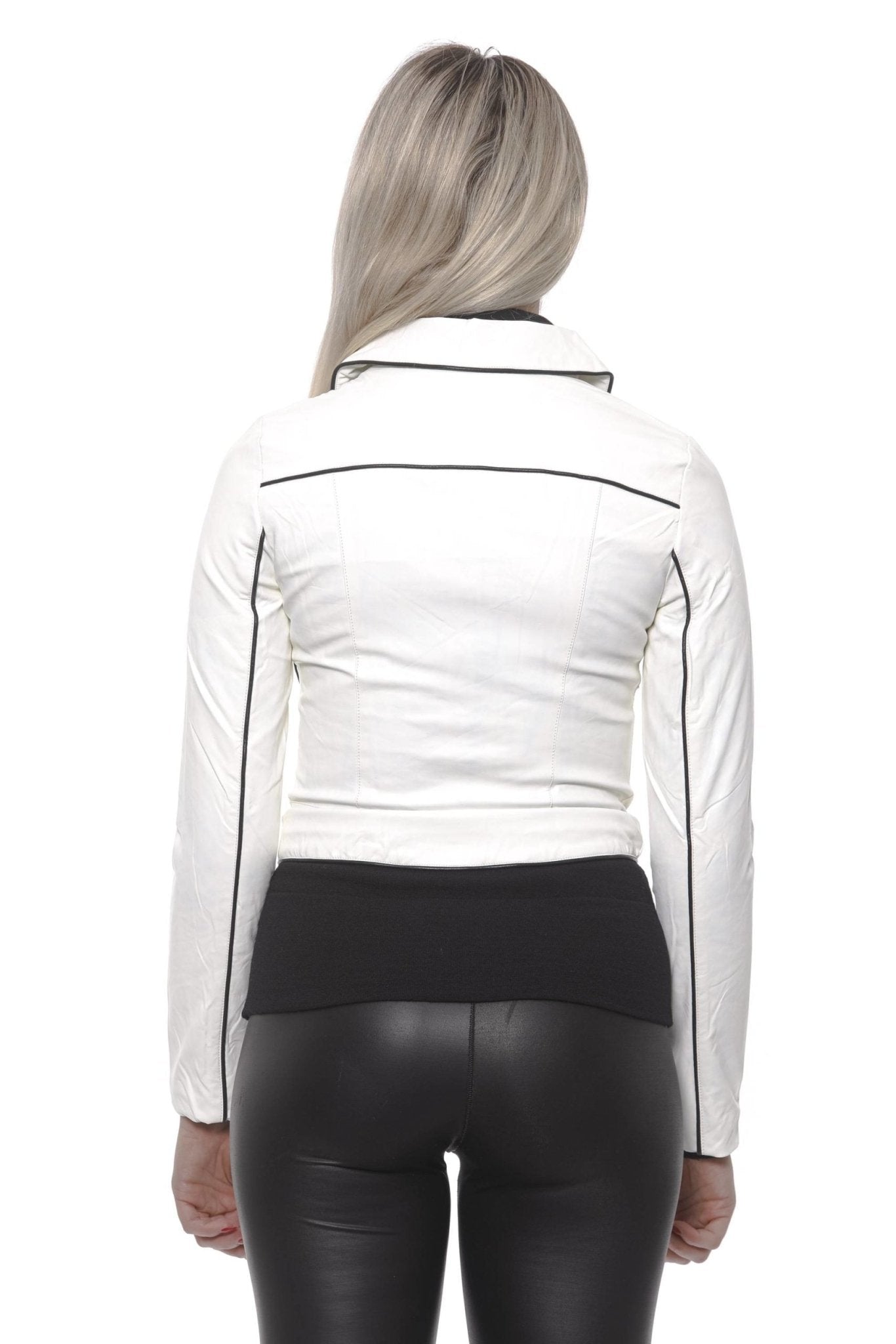 Bianco White Jackets & Coat - coffeewithmee219V69 ItaliaP3136S