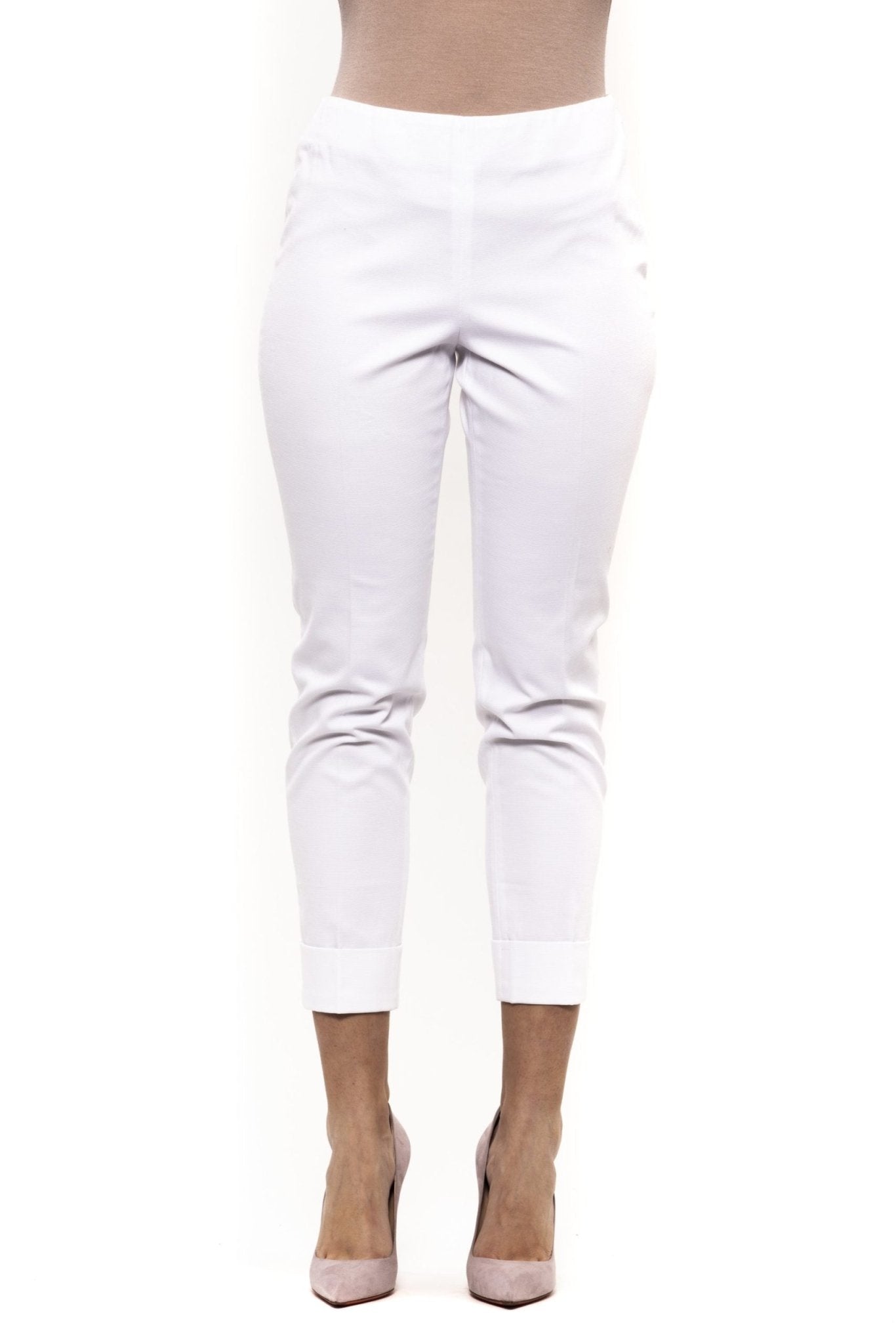 Bianco White Jeans & Pant - coffeewithmee2PesericoP3605S