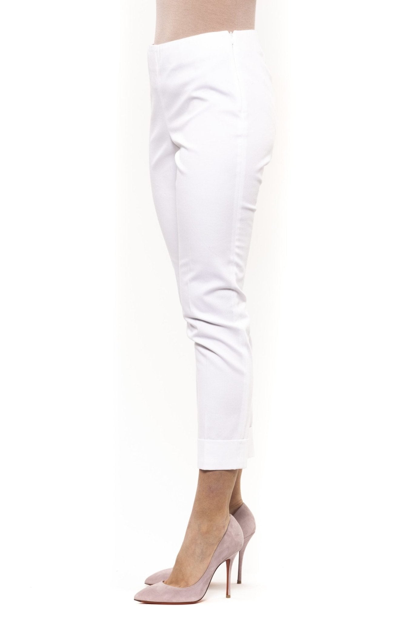 Bianco White Jeans & Pant - coffeewithmee2PesericoP3605S