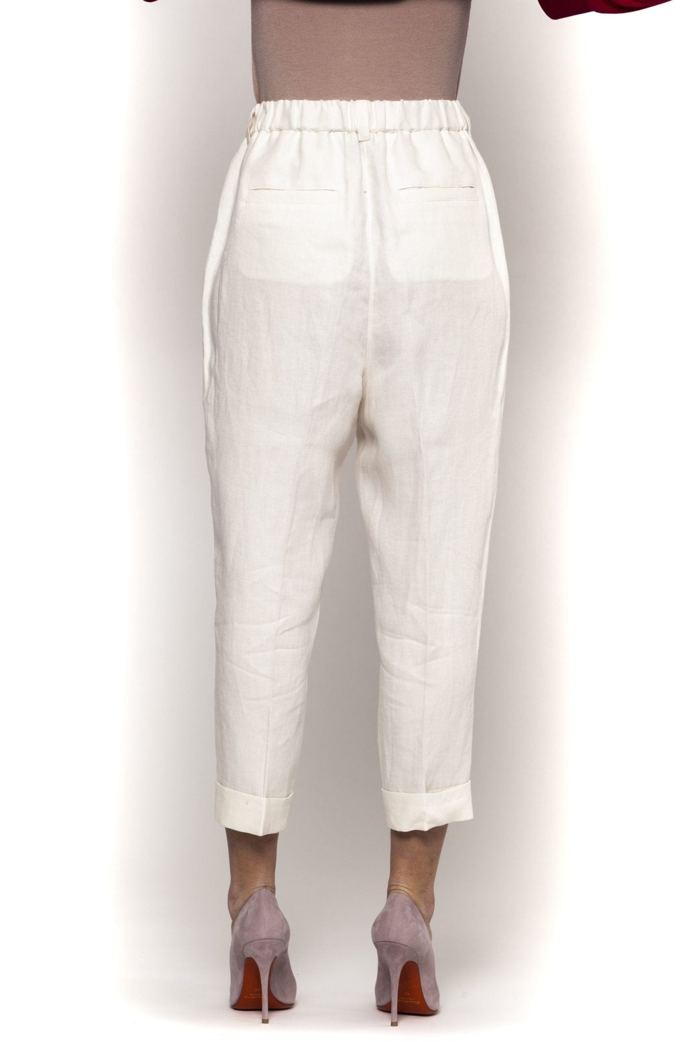 Bianco White Jeans & Pant - coffeewithmee2PesericoP3544S