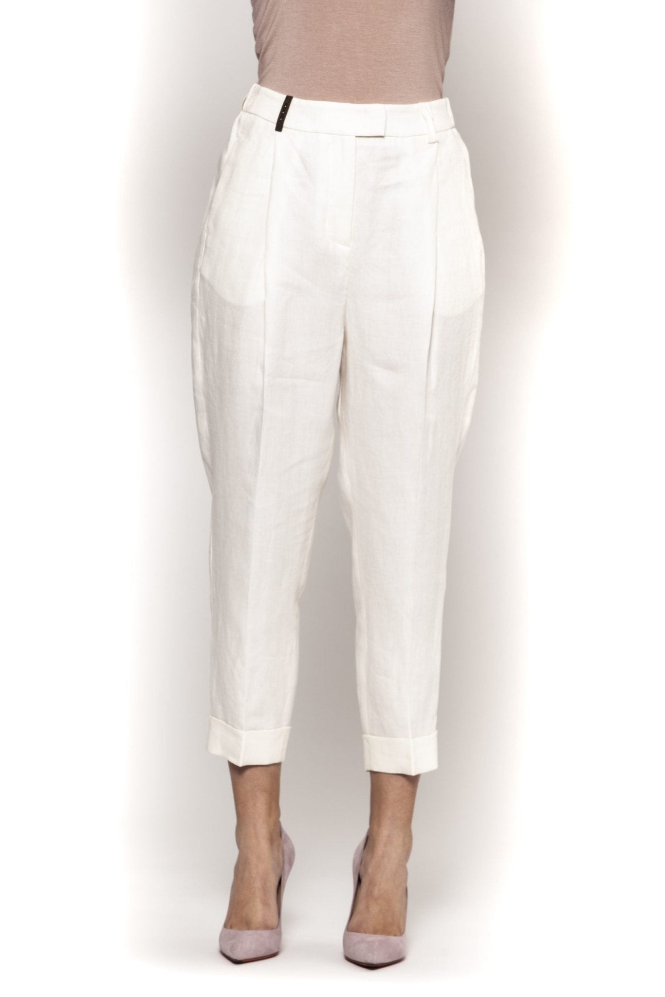 Bianco White Jeans & Pant - coffeewithmee2PesericoP3544S