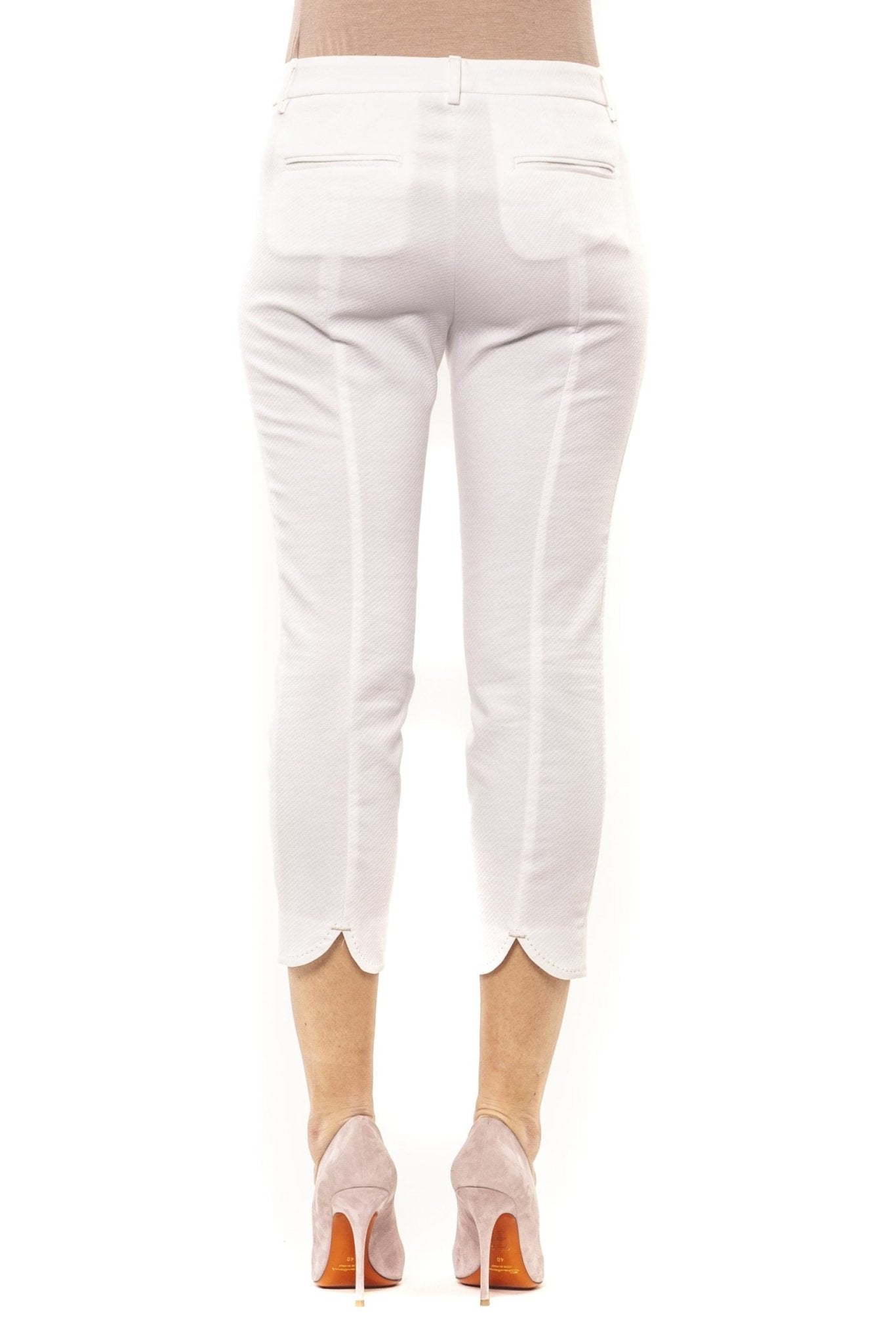 Bianco White Jeans & Pant - coffeewithmee2PesericoP3534S