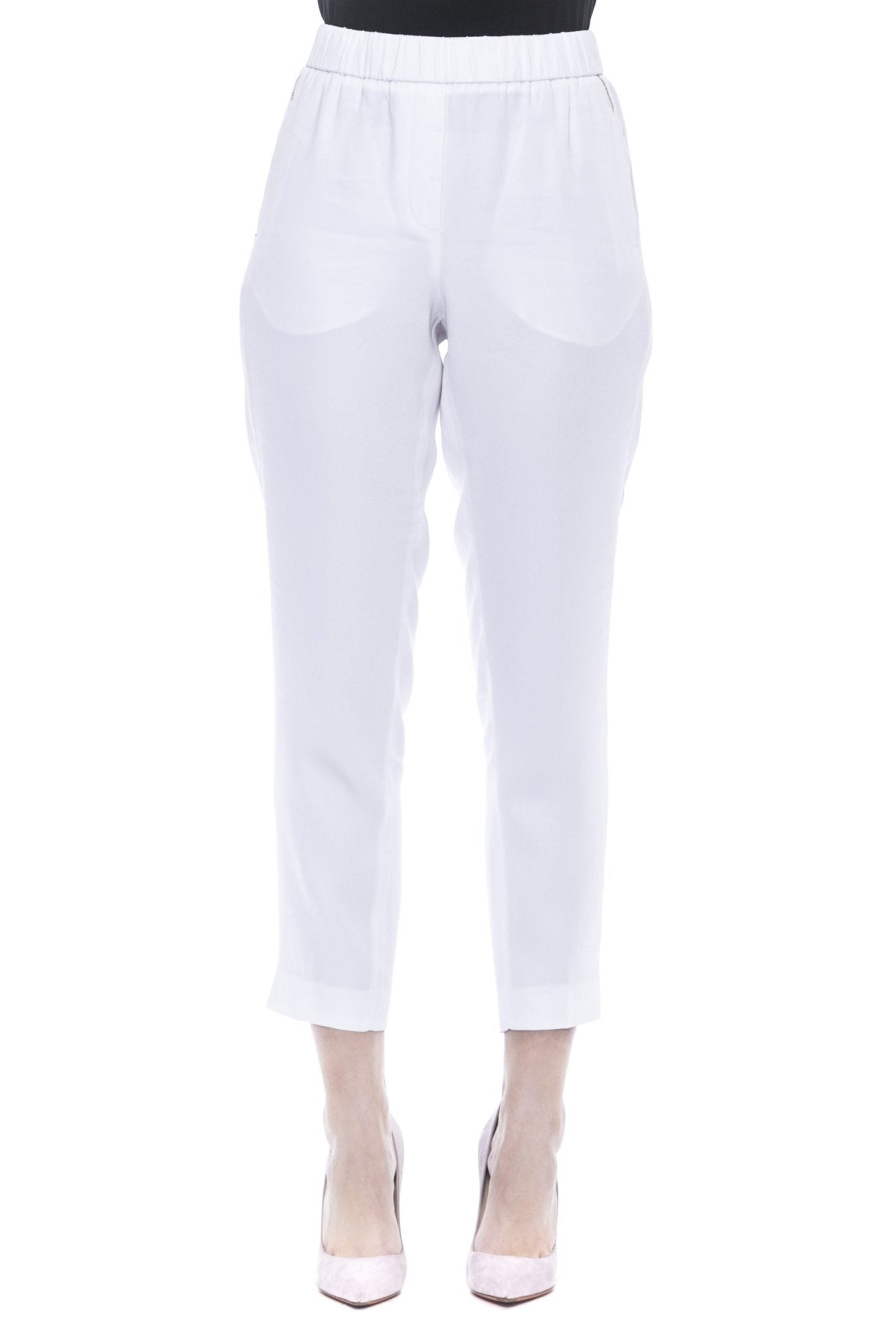 Bianco White Jeans & Pant - coffeewithmee2PesericoP3583S