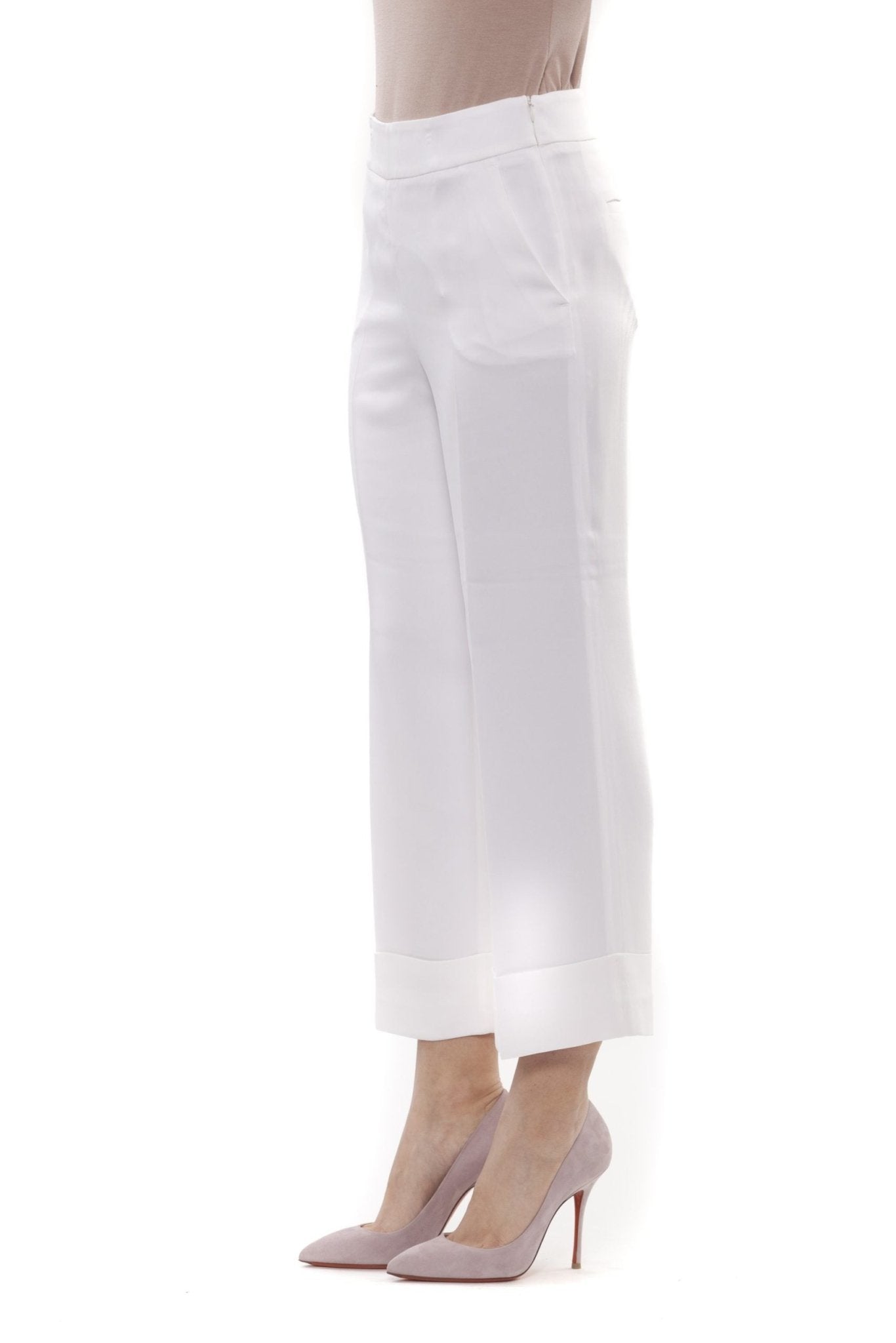 Bianco White Jeans & Pant - coffeewithmee2PesericoP3559S