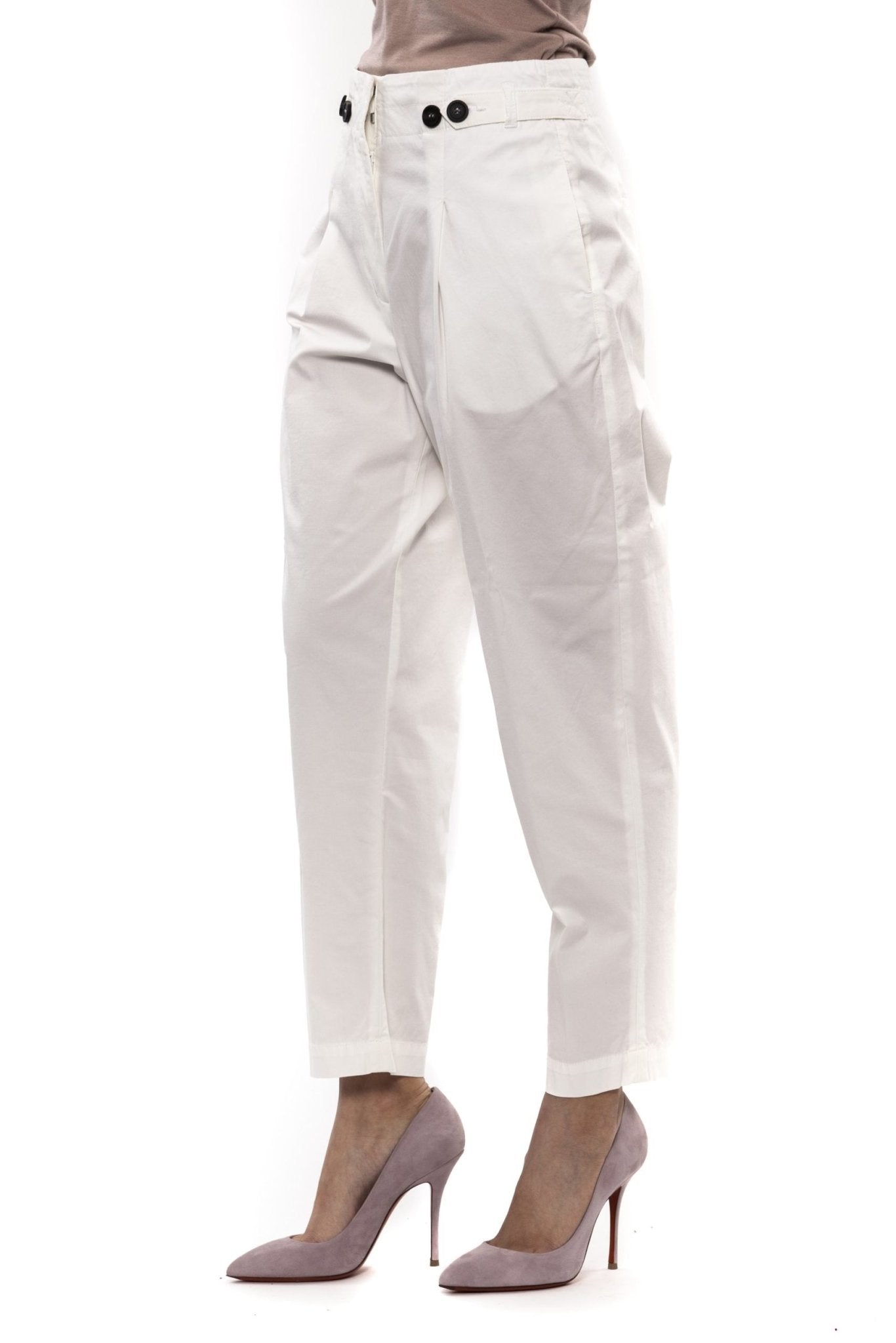 Bianco White Jeans & Pant - coffeewithmee2PesericoP3524S