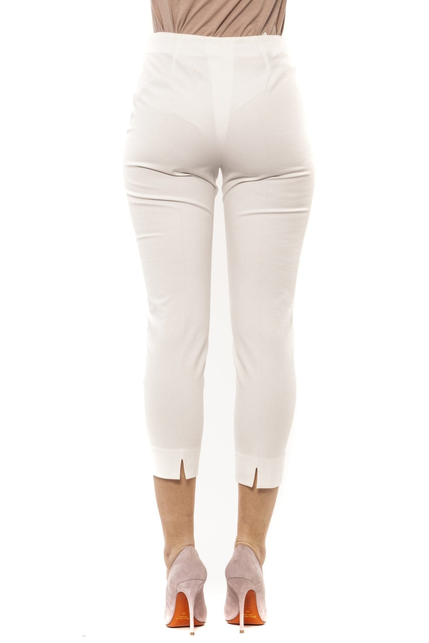 Bianco White Jeans & Pant - coffeewithmee2PesericoP3588S