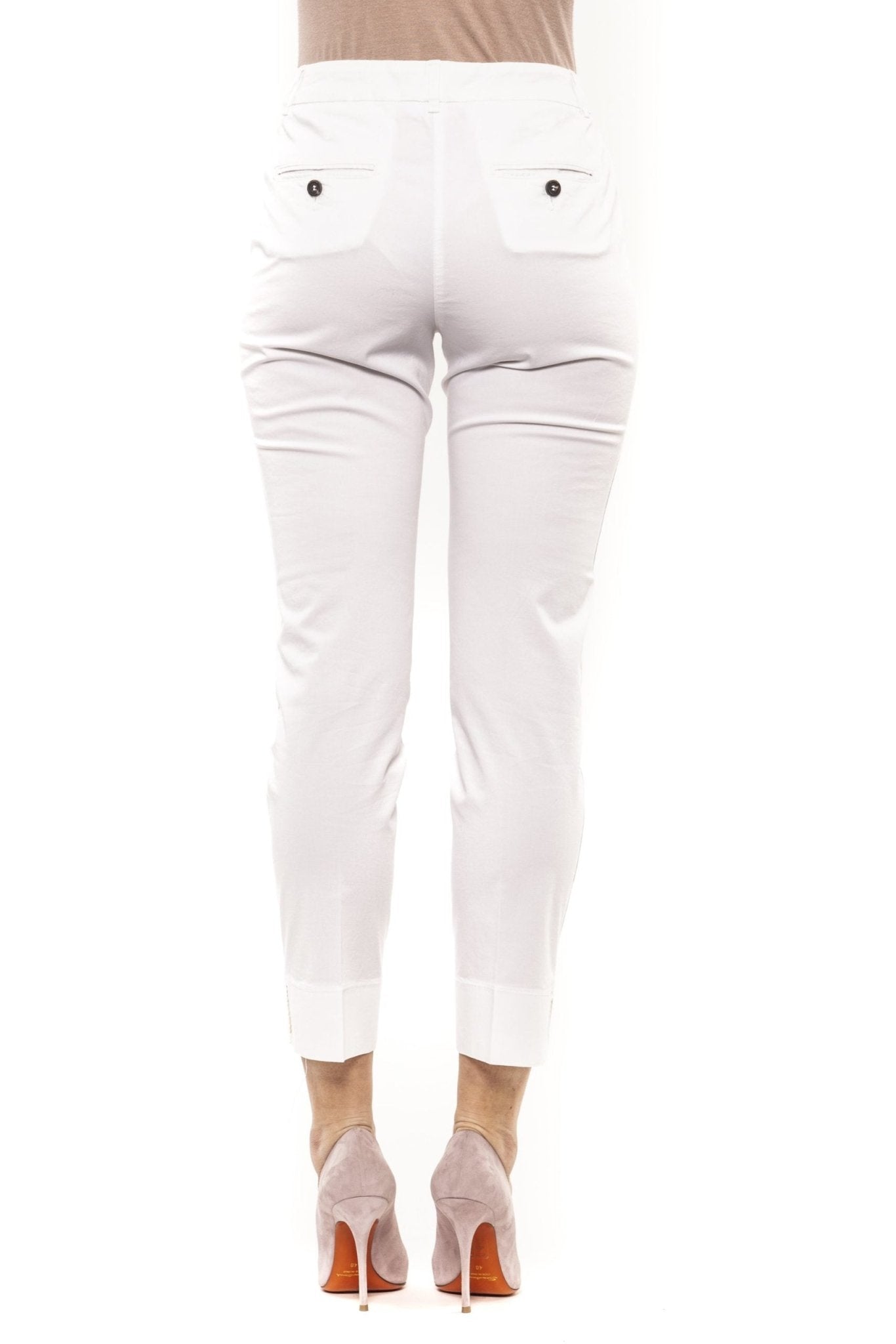 Bianco White Jeans & Pant - coffeewithmee2PesericoP3623S