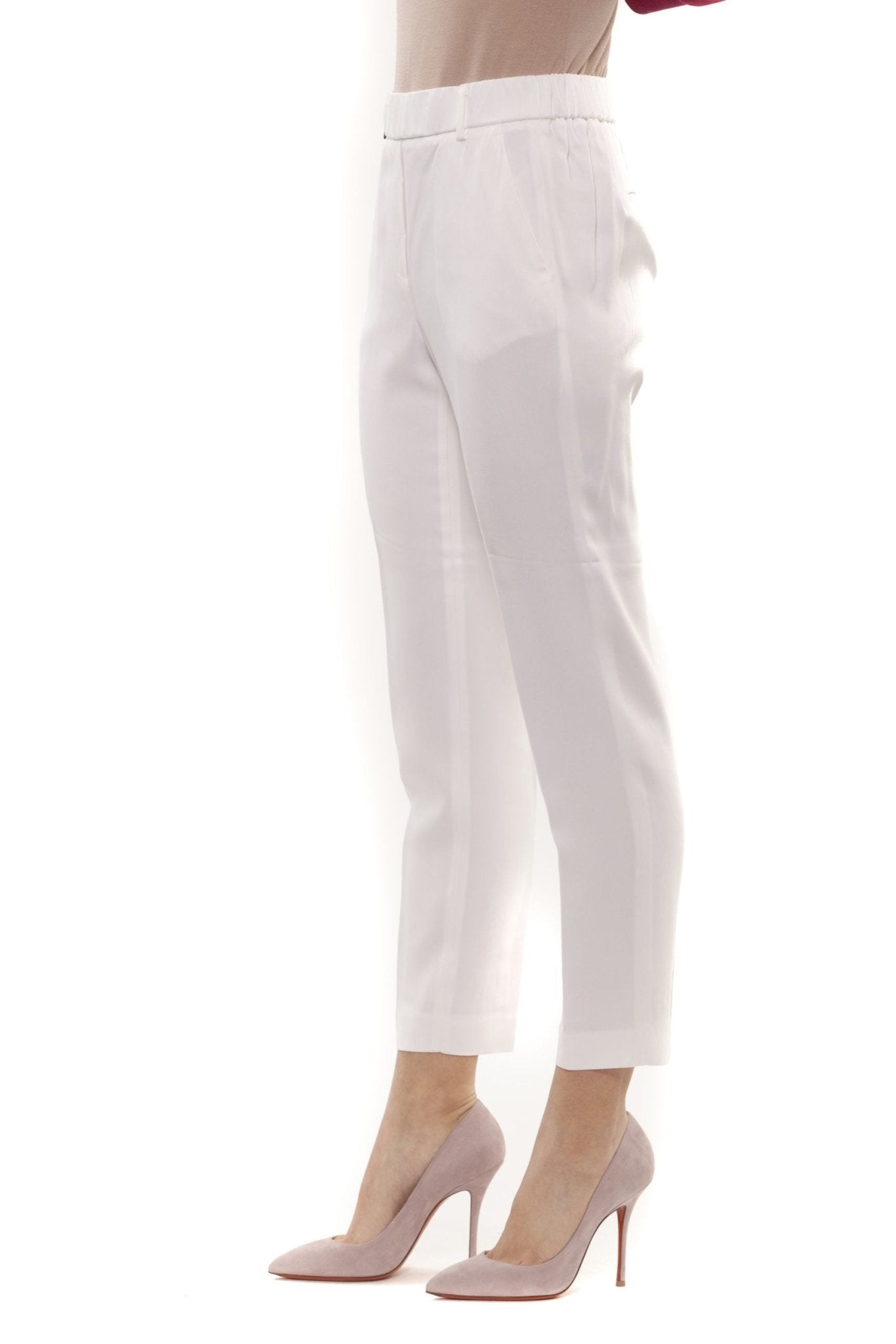 Bianco White Jeans & Pant - coffeewithmee2PesericoP3569S