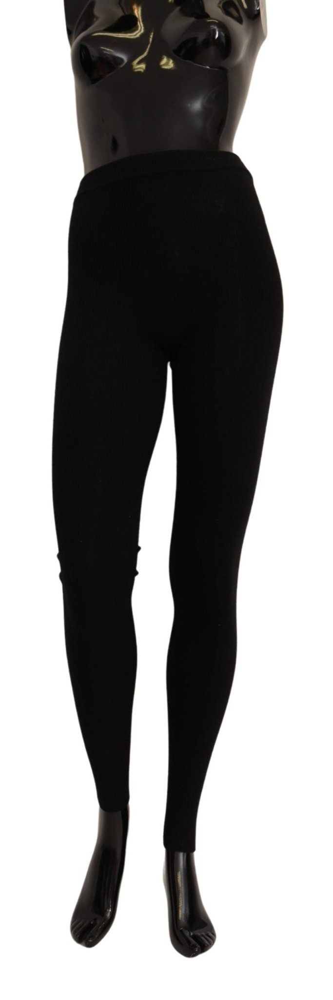 Black 100% Cashmere Tights Stocking Socks - coffeewithmee2Dolce & GabbanaP4948S
