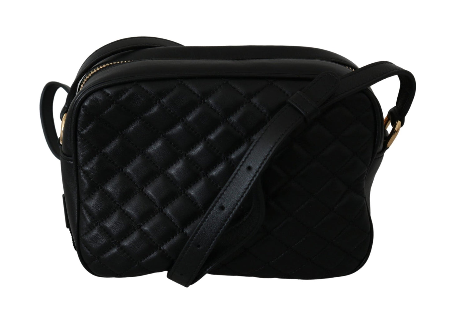 Black Angel Men Patch Crossbody Borse GLAM Leather Bag - coffeewithmee2Dolce & GabbanaP0094S