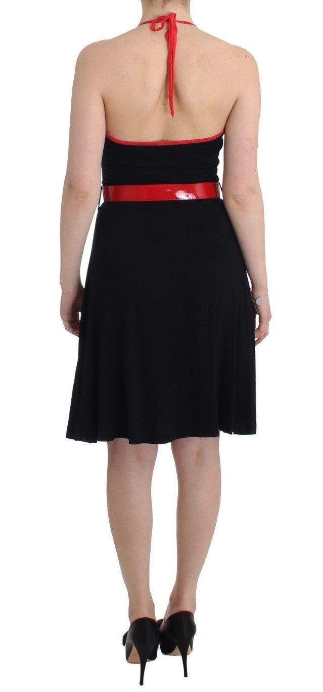 Black belted palladio dress - coffeewithmee2RoccobaroccoP0477S