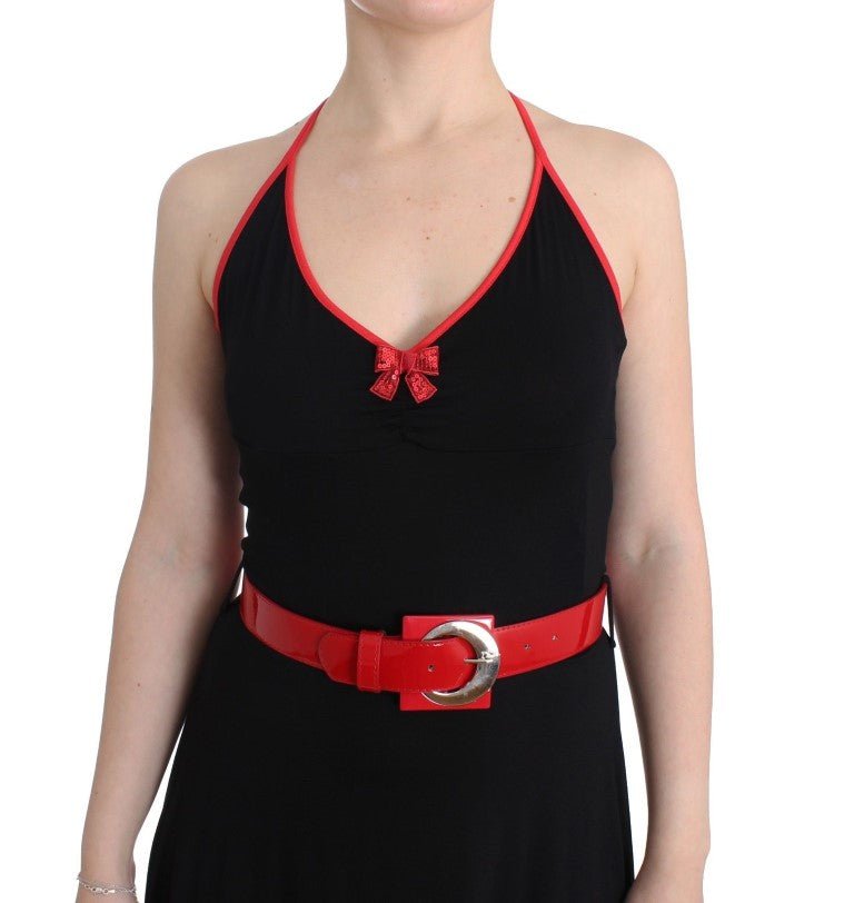 Black belted palladio dress - coffeewithmee2RoccobaroccoP0477S