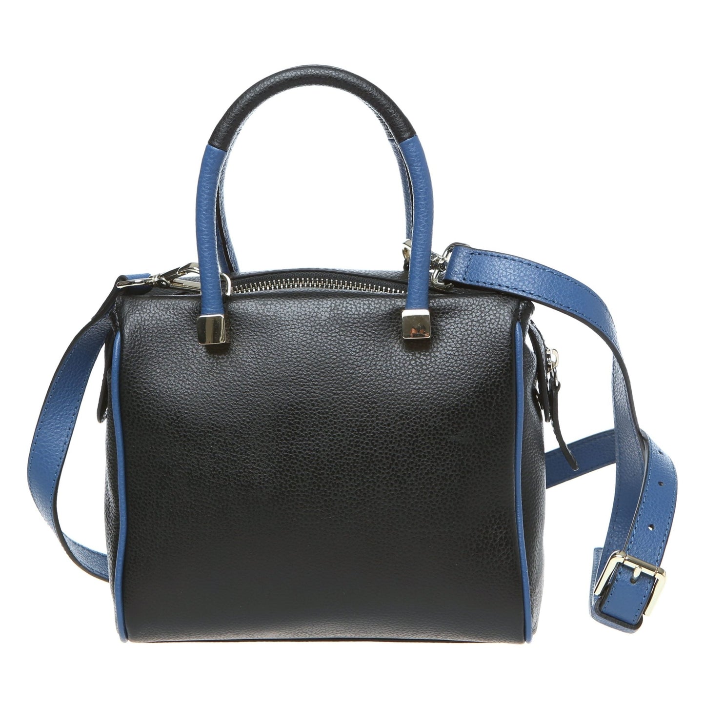 Black- Blue Handbag - coffeewithmee2TrussardiP0119S